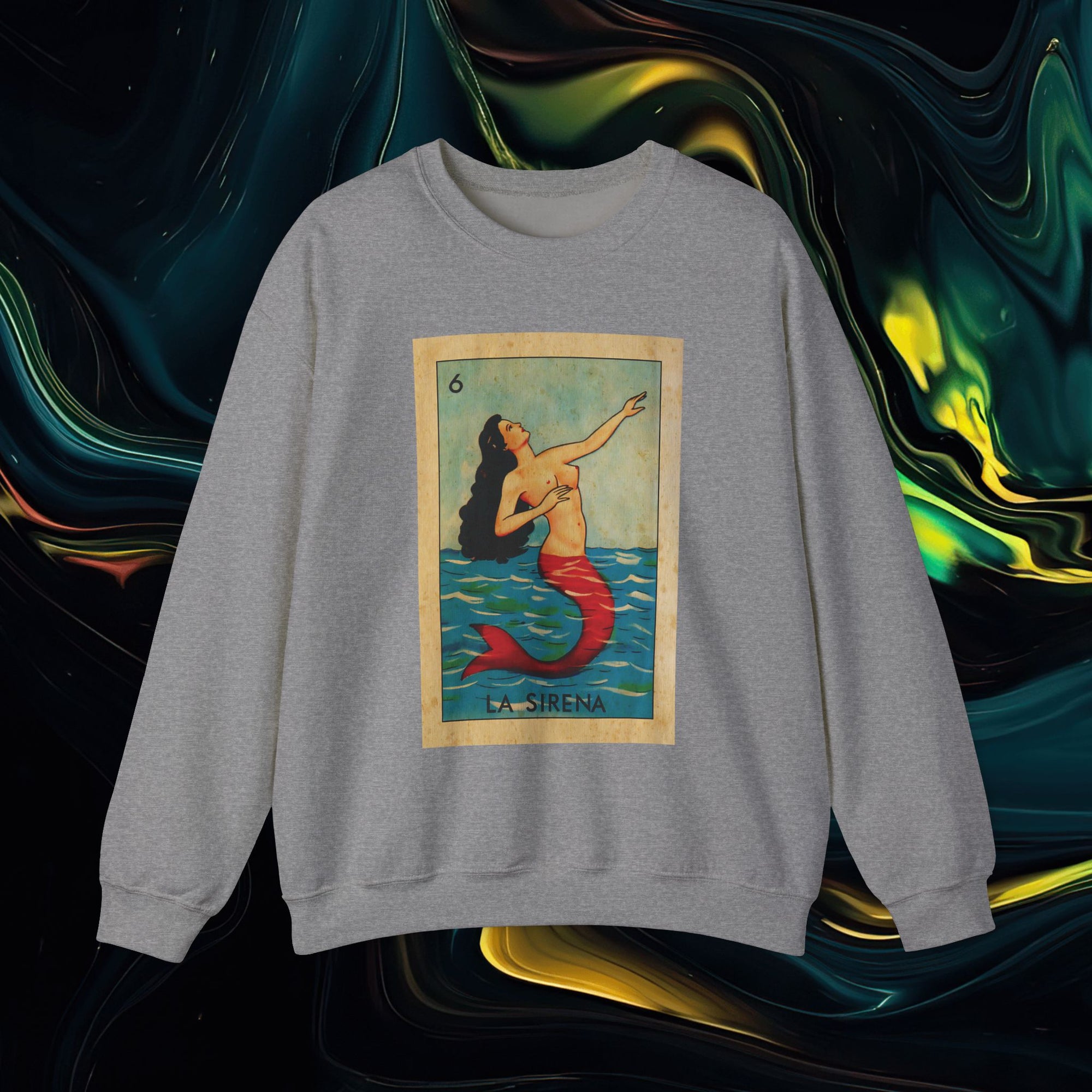 Sirena | Gildan 18000 | Unisex Heavy Blend™ Crewneck Sweatshirt