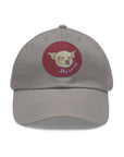 Hybrid | Dad Hat with Leather Patch