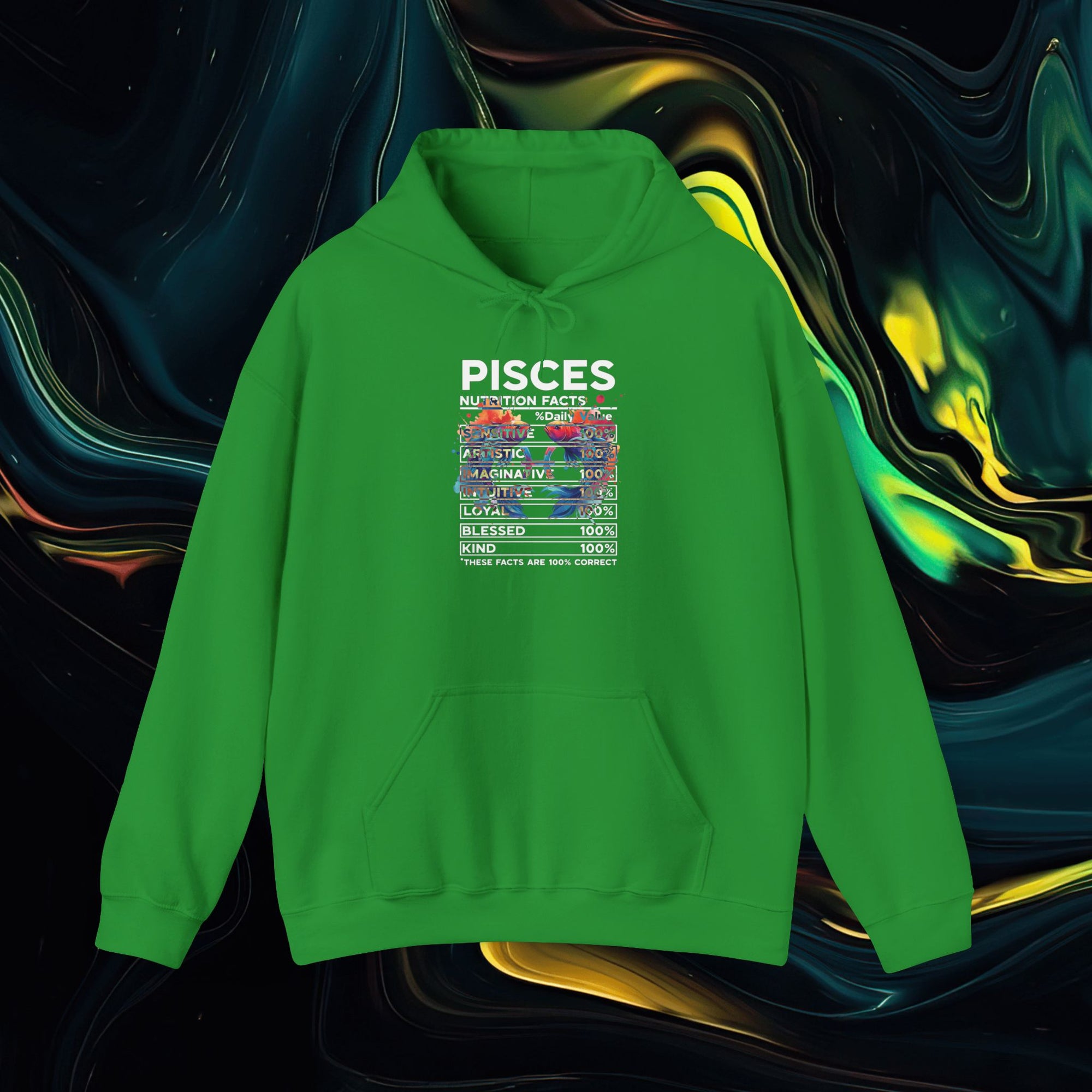 Pisces | Gildan 18500 | Unisex Heavy Blend™ Hooded Sweatshirt