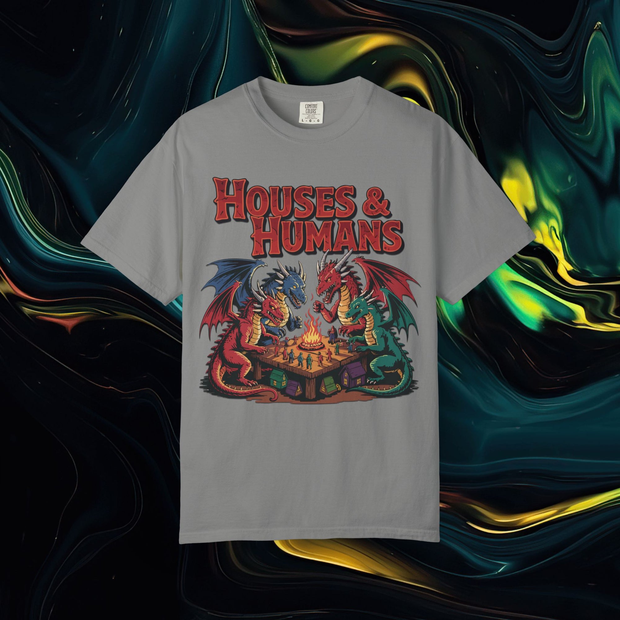 Houses &amp; Humans | Comfort Colors C1717 | Unisex Garment-Dyed T-shirt