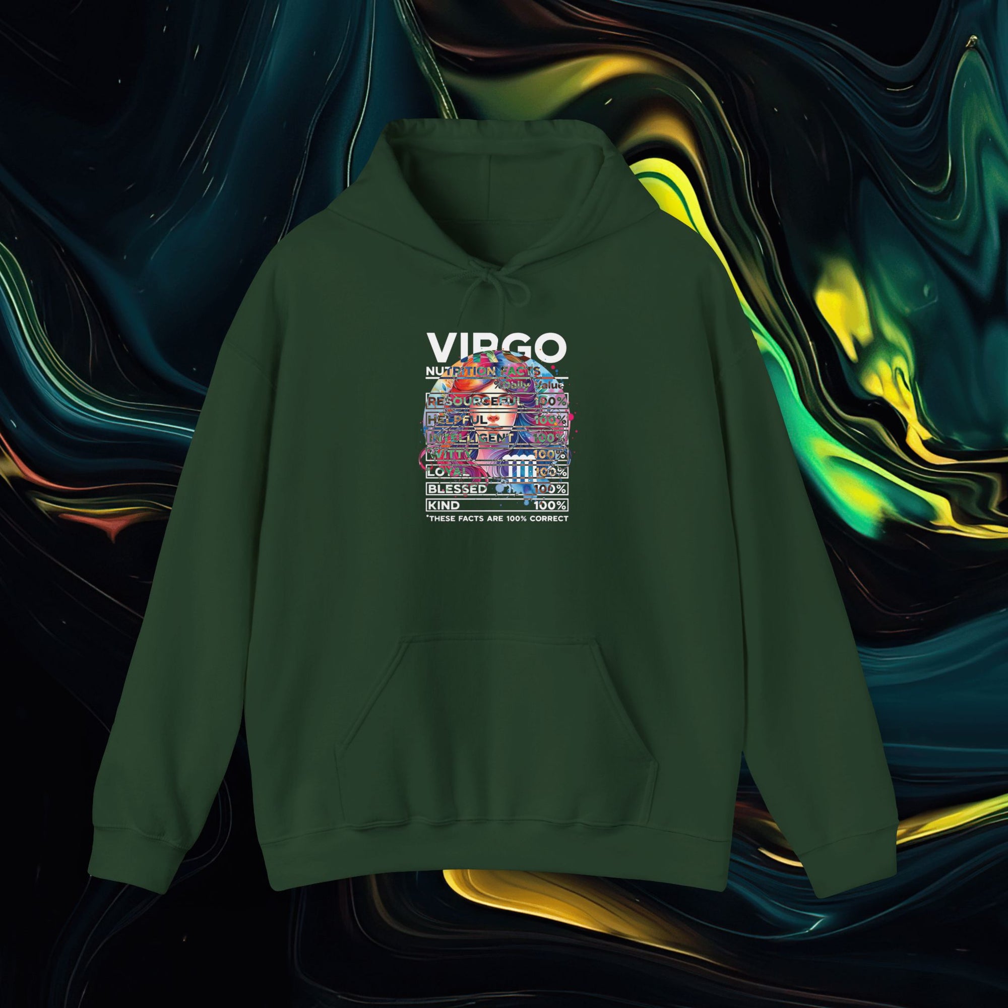 Virgo | Gildan 18500 | Unisex Heavy Blend™ Hooded Sweatshirt