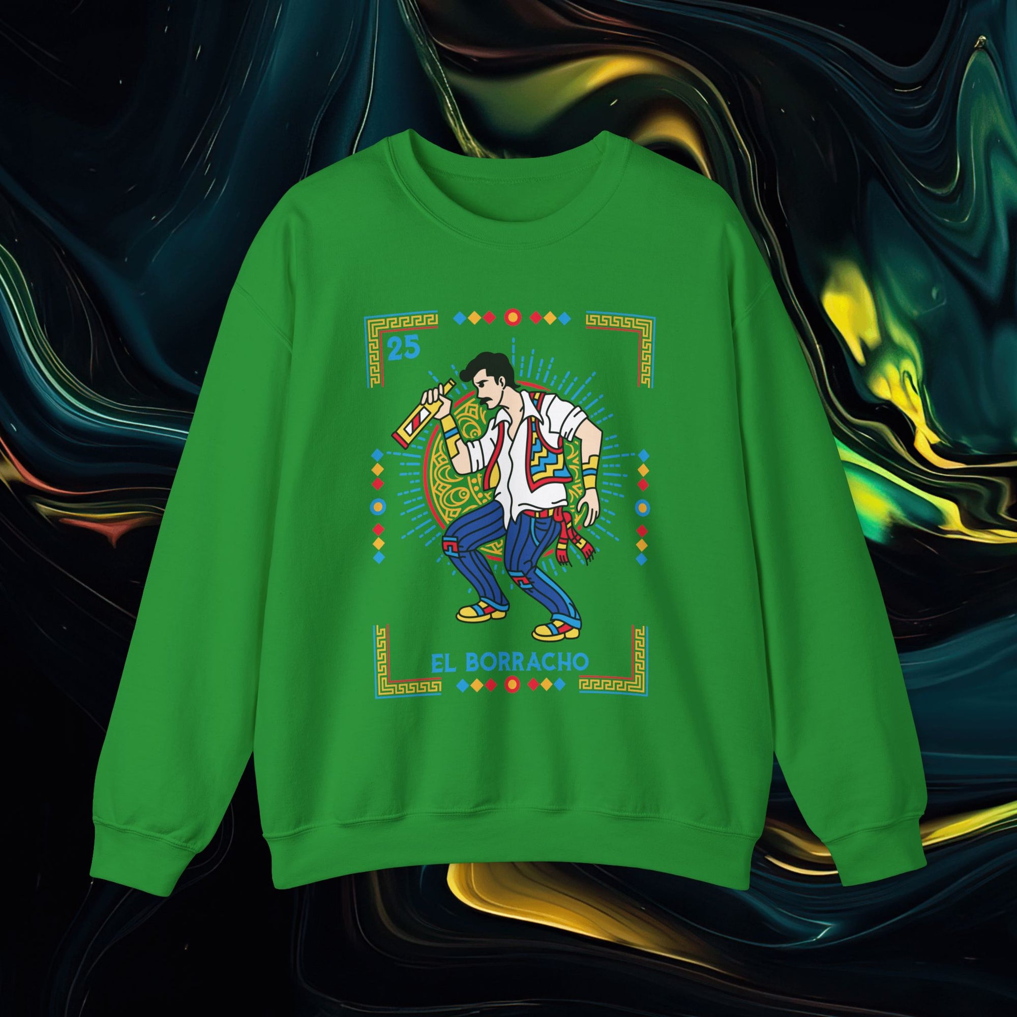 Borracho | Gildan 18000 | Unisex Heavy Blend™ Crewneck Sweatshirt