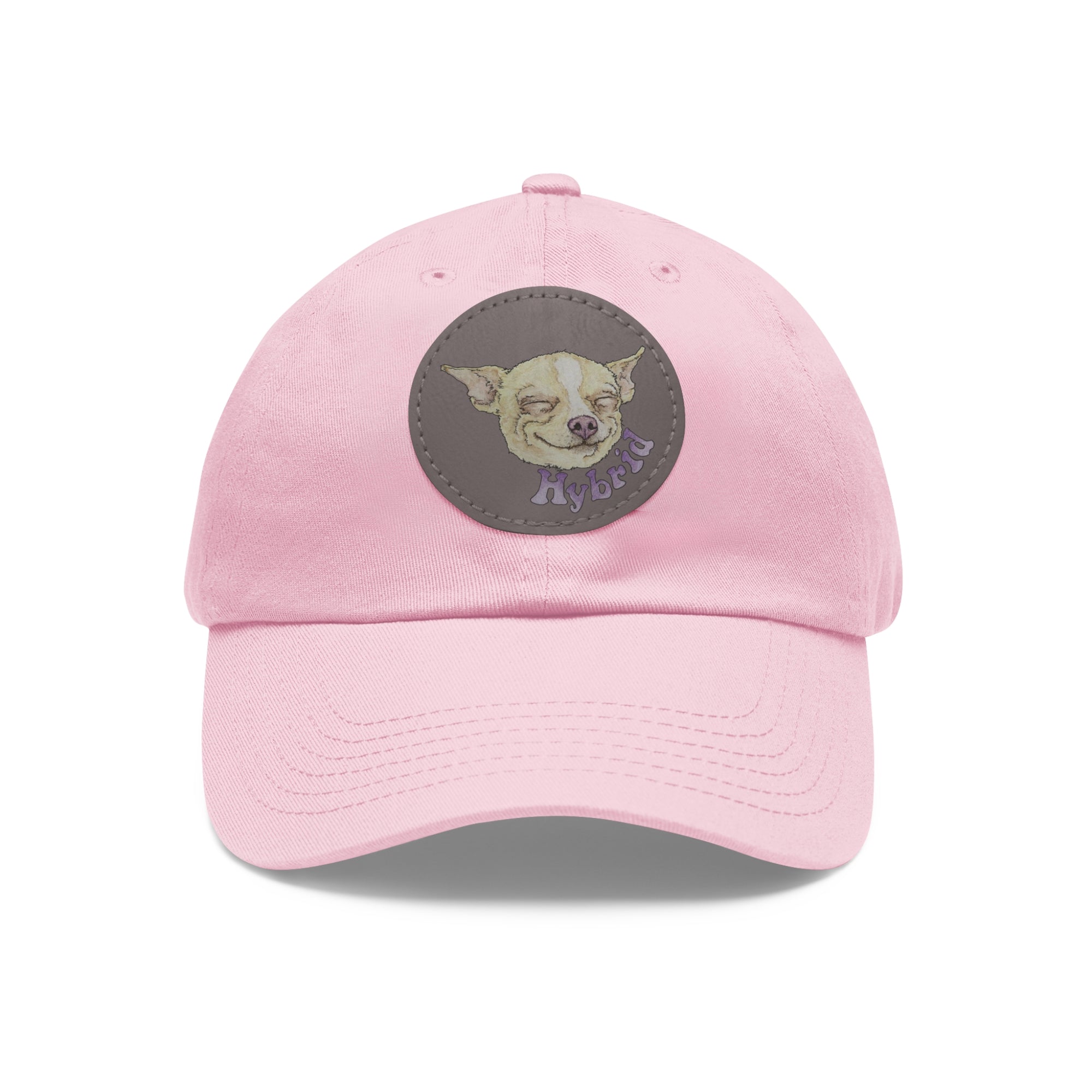 Hybrid | Dad Hat with Leather Patch