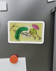 Olive Pickle Fight | Die-Cut Magnet | Perfect for Wrestling Fans & Collectors
