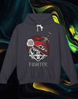 Fighter | Comfort Colors 1467 | Unisex Lightweight Hooded Sweatshirt