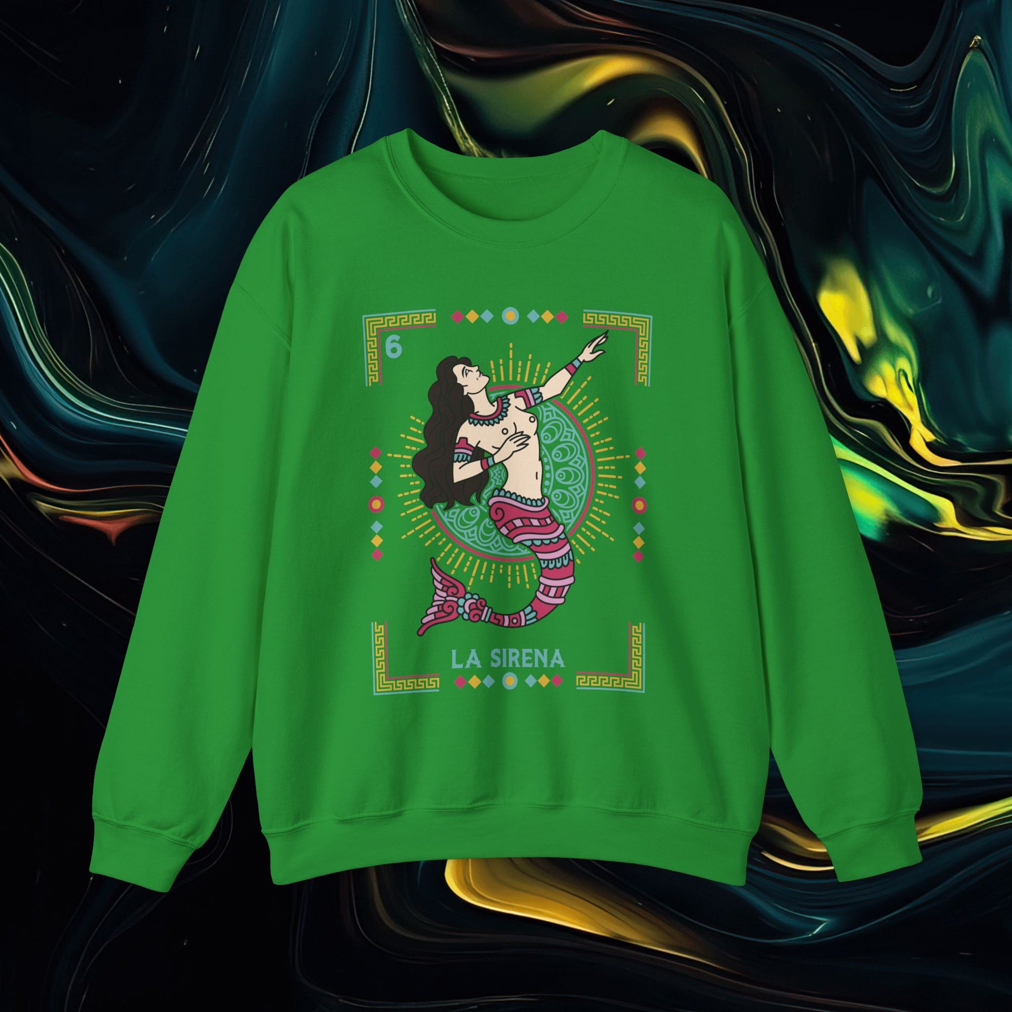 Sirena | Gildan 18000 | Unisex Heavy Blend™ Crewneck Sweatshirt