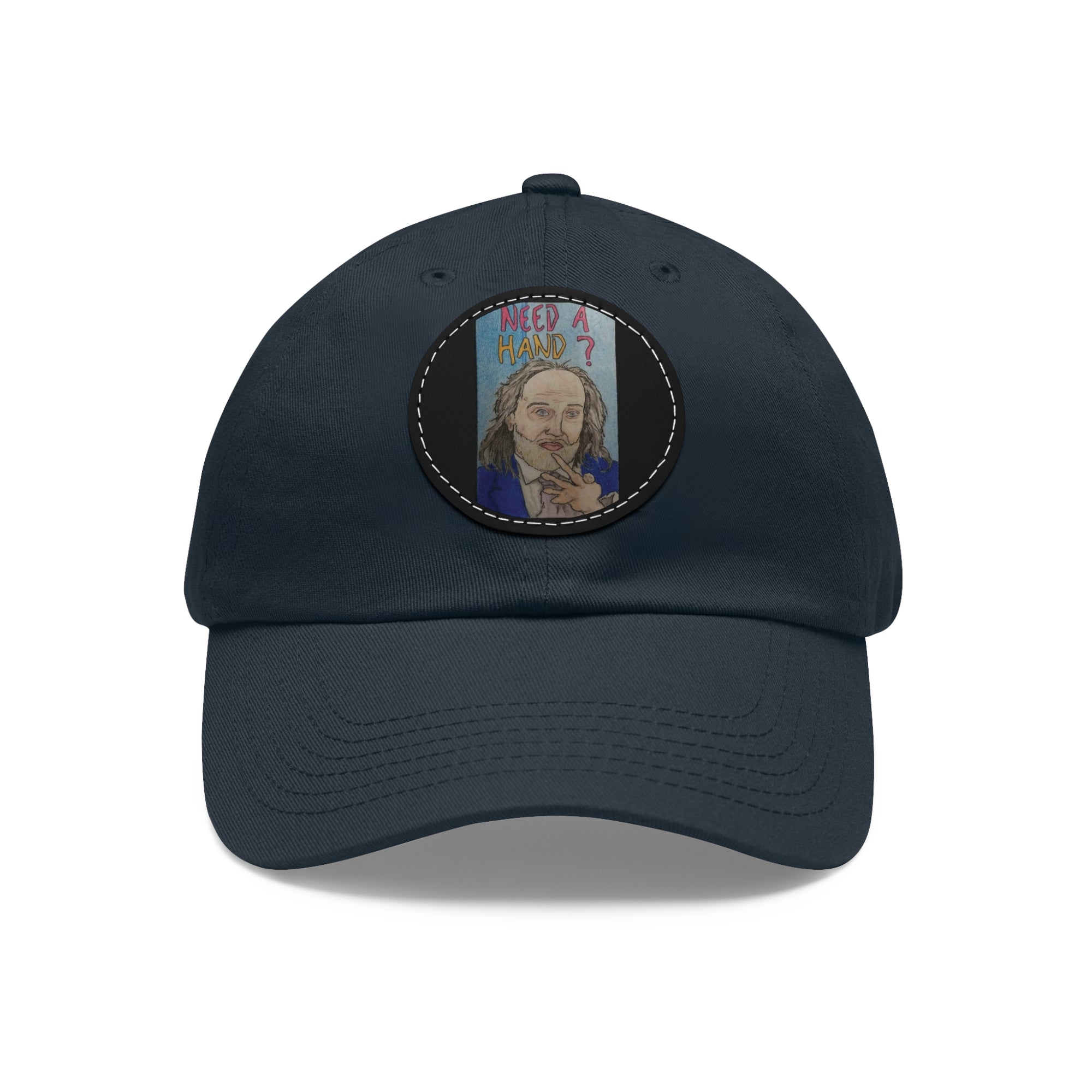 Need a Hand? | Dad Hat with Leather Patch