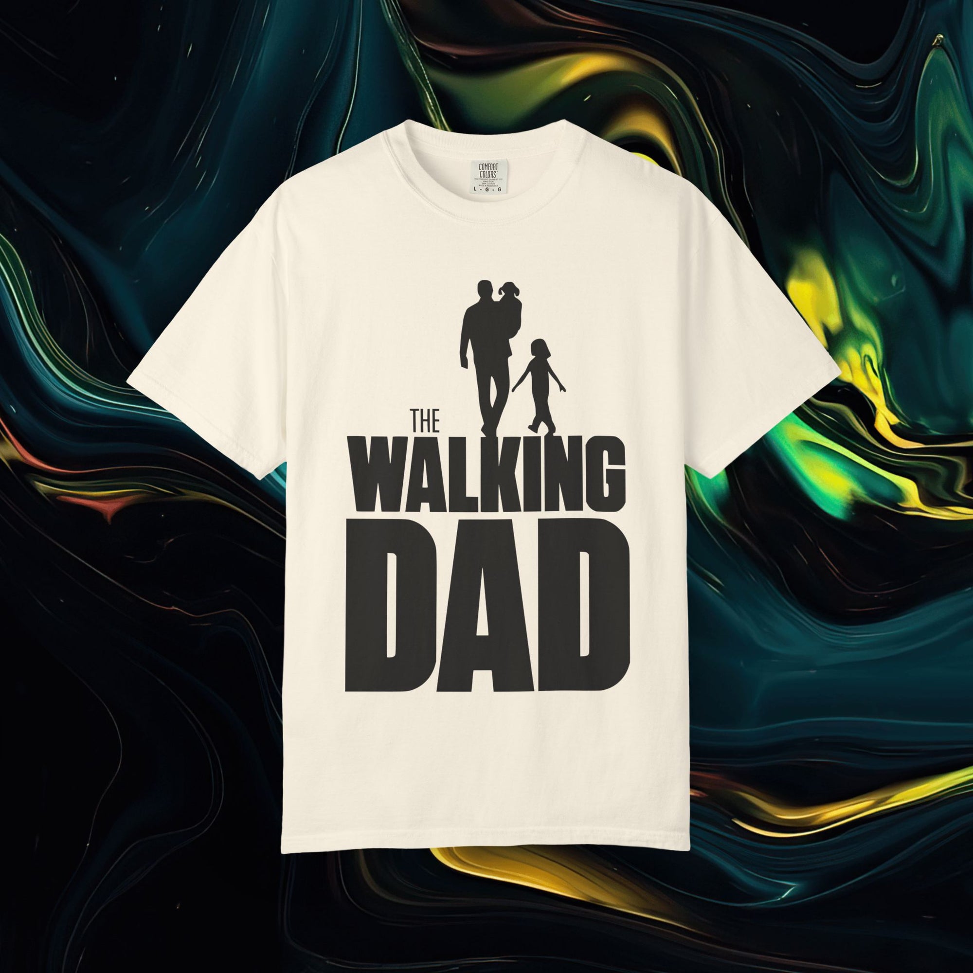 The Walking Dad | Comfort Colors C1717 | Unisex Garment-Dyed T-shirt