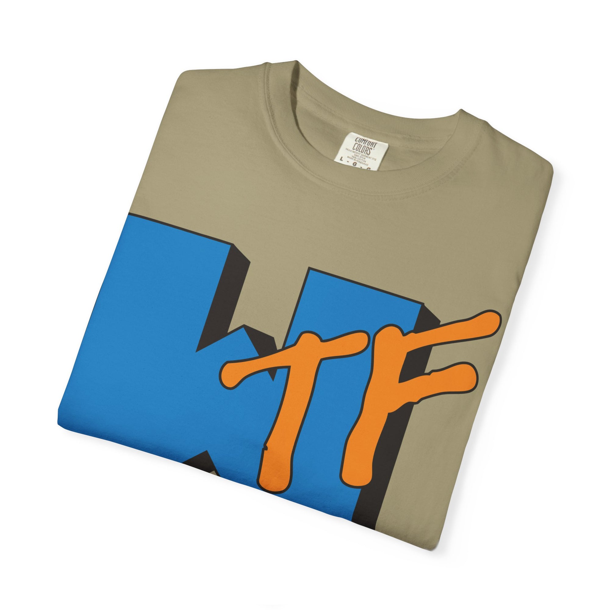 Wtf | Comfort Colors C1717 | Unisex Garment-Dyed T-shirt