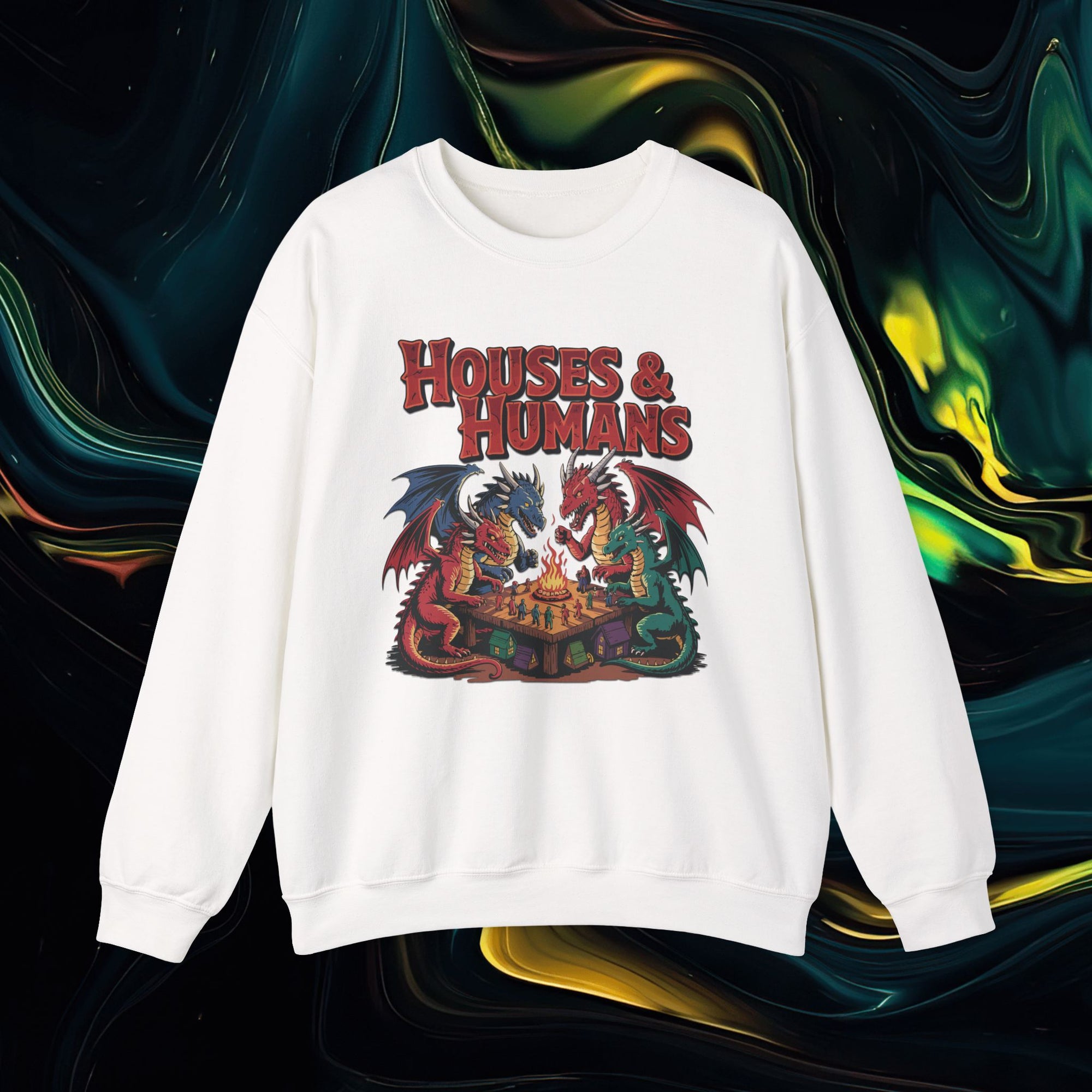 Houses &amp; Humans | Gildan 18000 | Unisex Heavy Blend™ Crewneck Sweatshirt