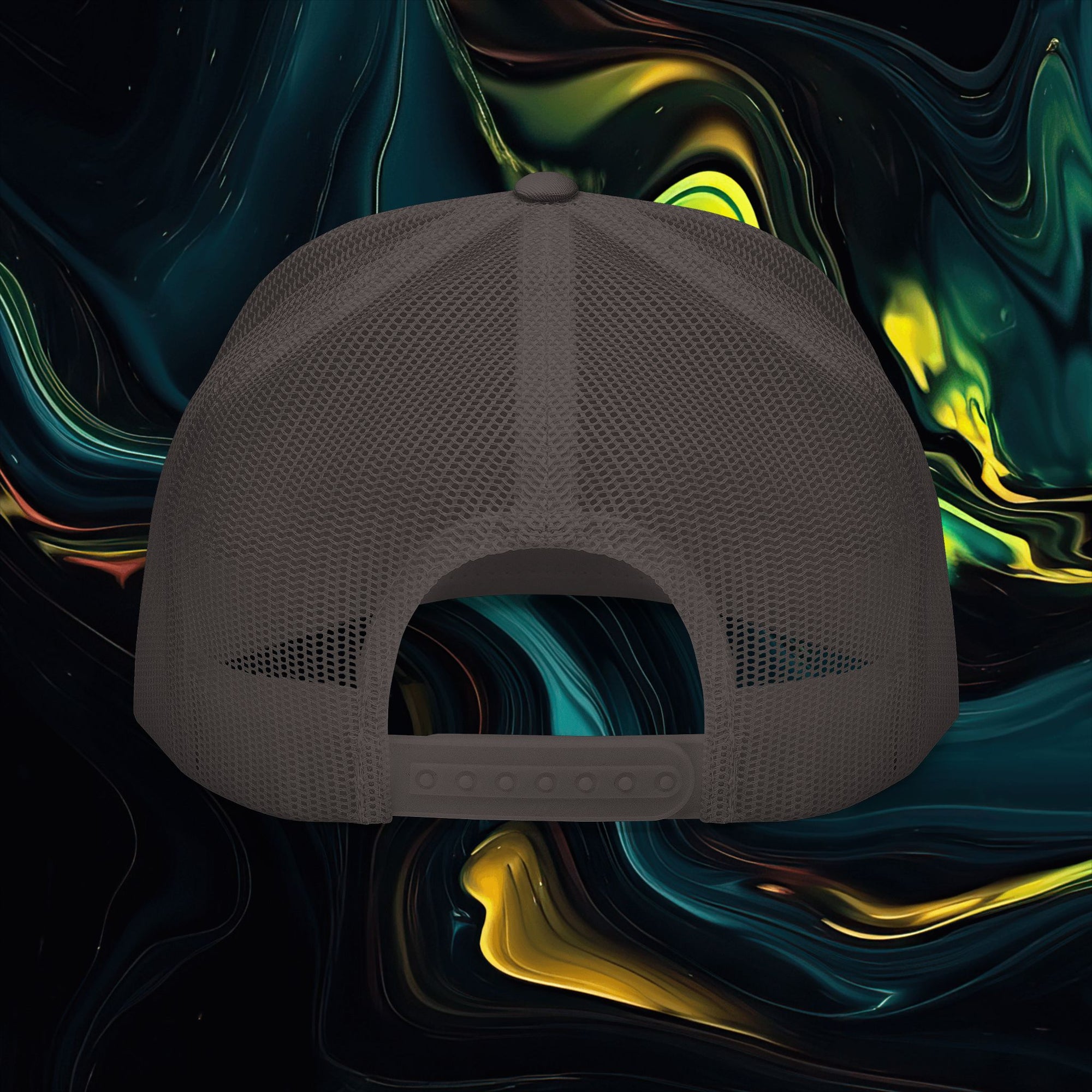 Solano Designs | Embroidered 5 Panel Trucker Cap - Trendy Casual Hat for Everyday Wear