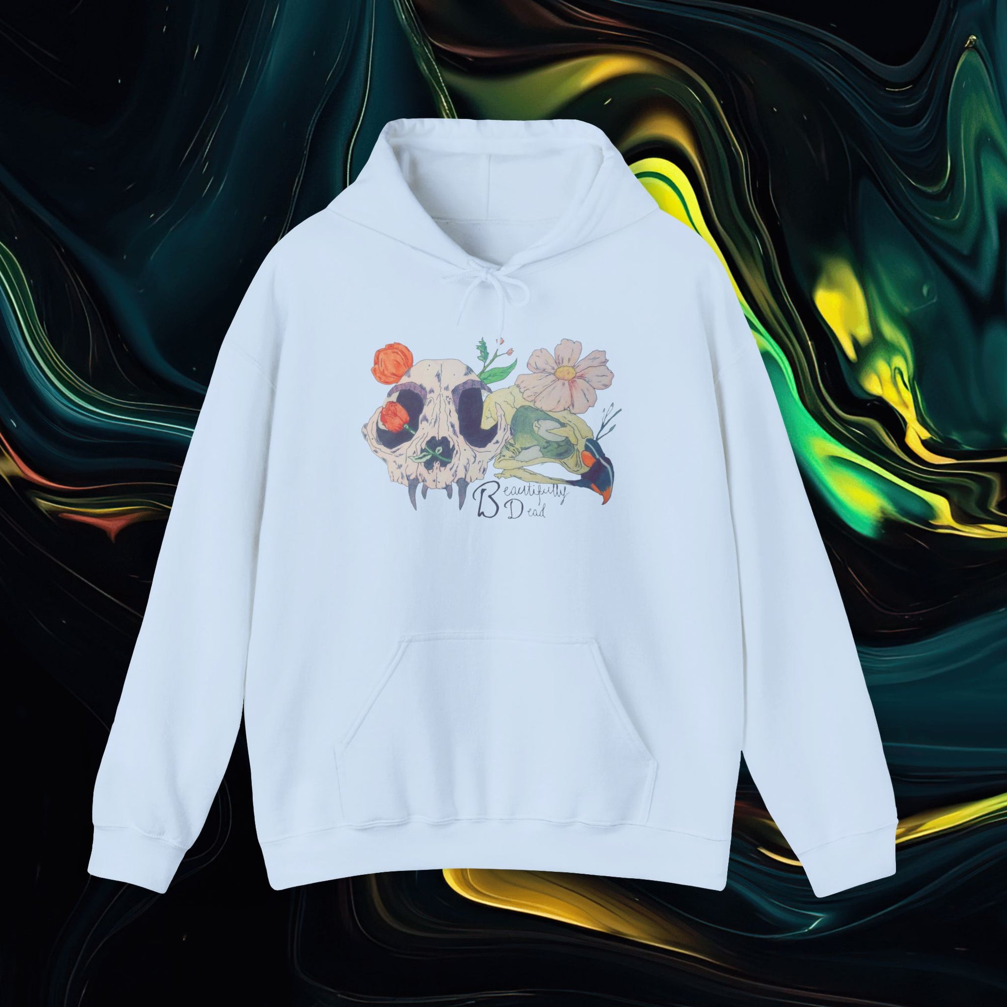 Beautifully Dead | Gildan 18500 | Unisex Heavy Blend™ Hooded Sweatshirt