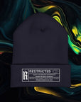 Rated R | Classic Embroidered Cuffed Beanie - Stylish Streetwear Accessory