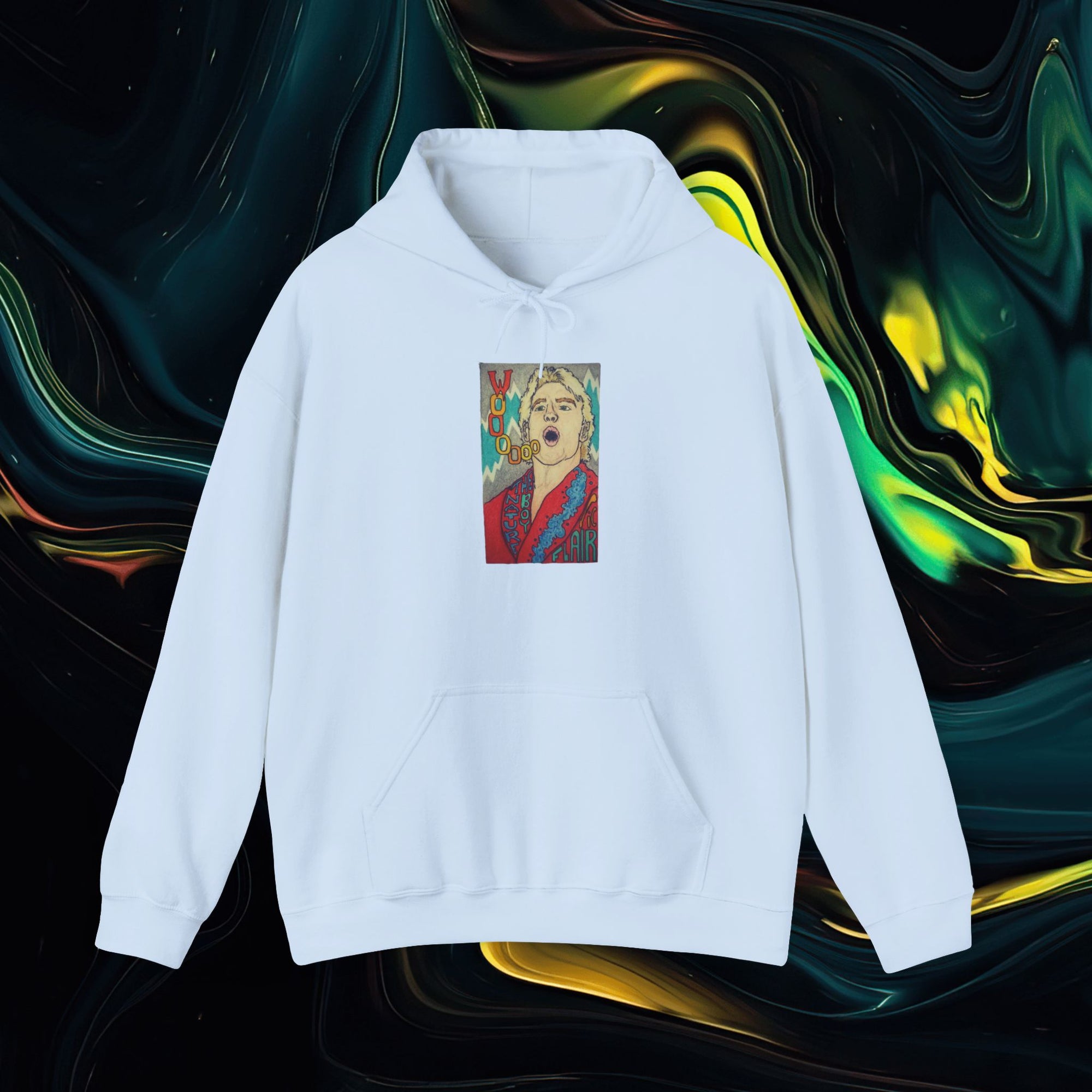 Wooo | Gildan 18500 | Unisex Heavy Blend™ Hooded Sweatshirt