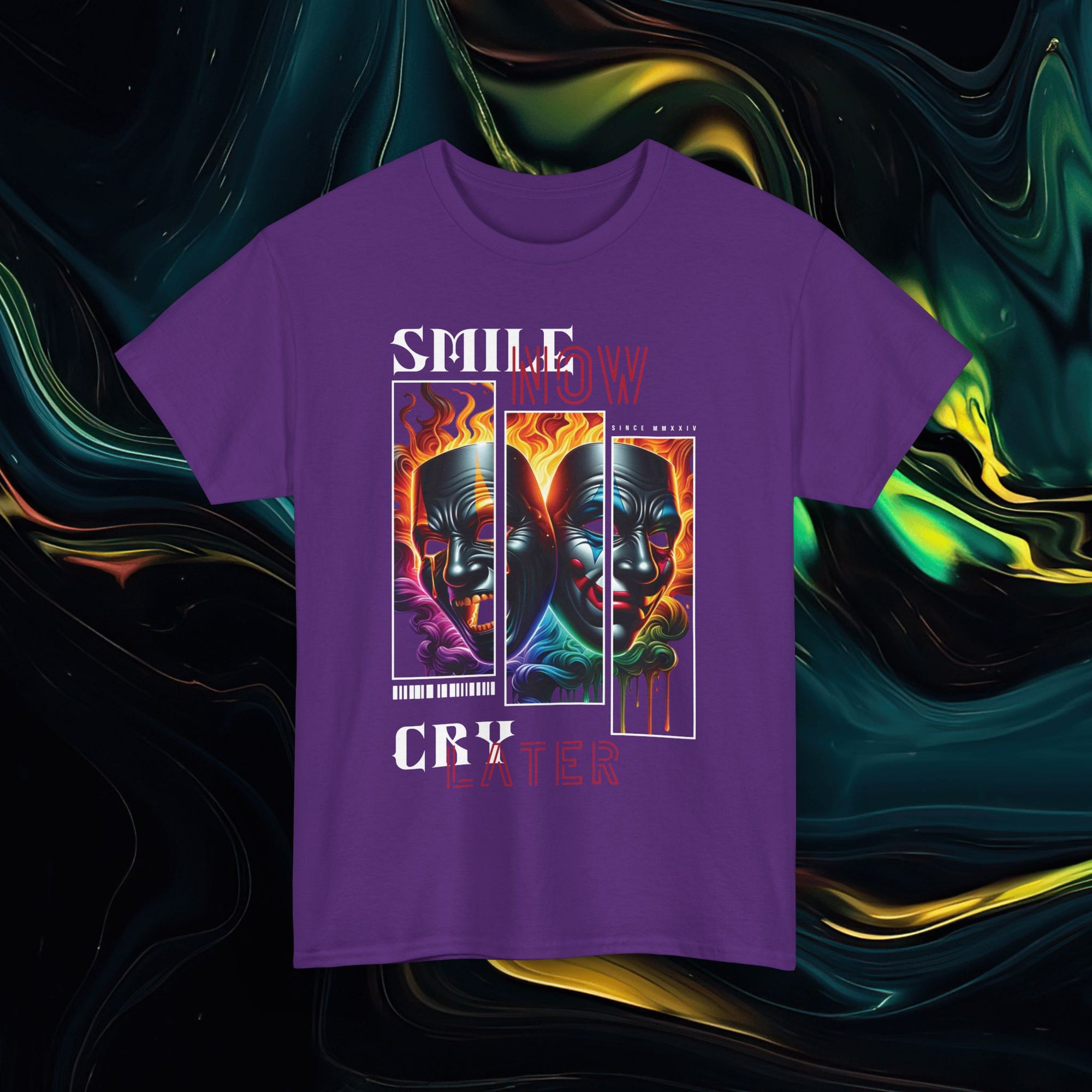 Smile Now Cry Later | Gildan 5000 | Unisex Heavy Cotton Tee