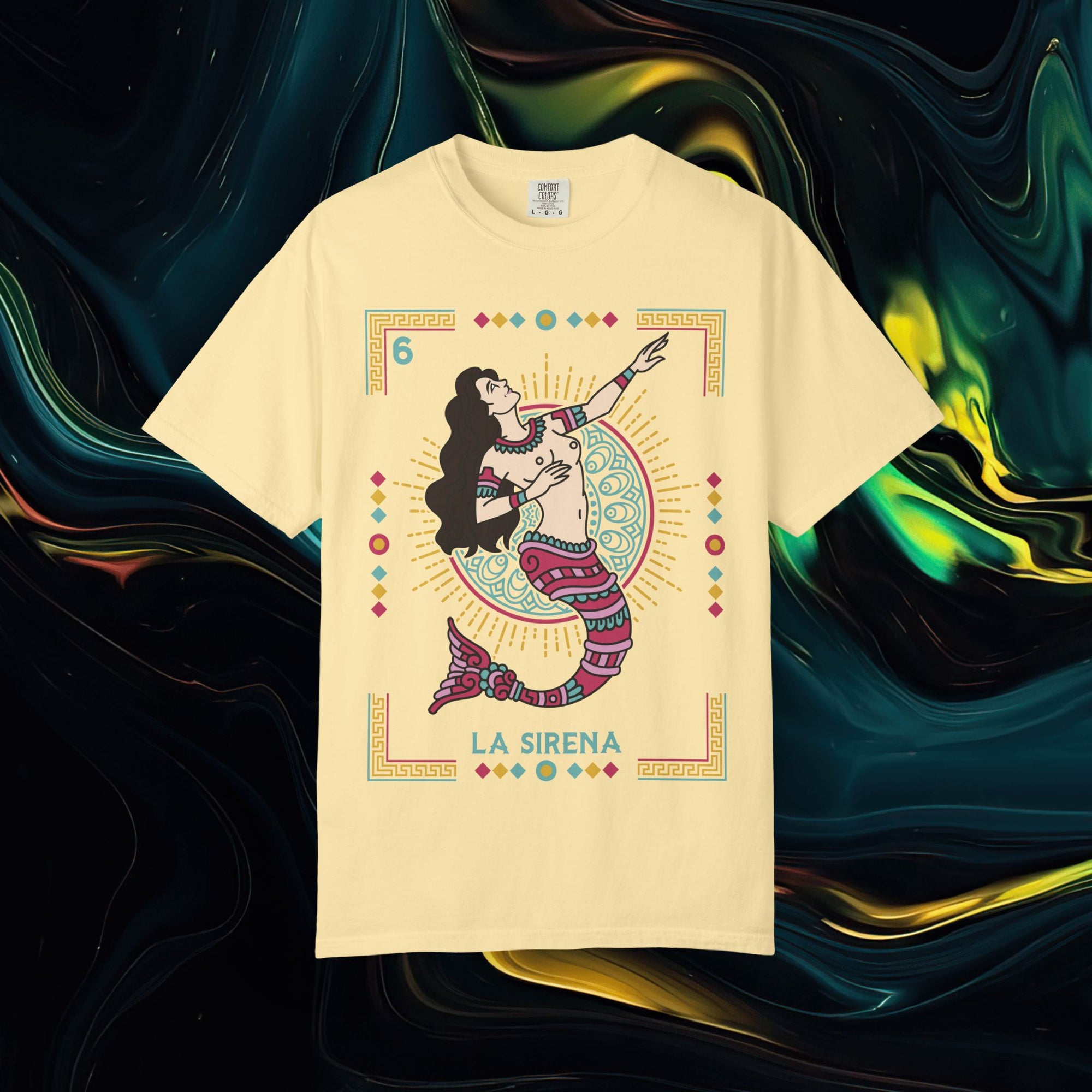 Sirena | Comfort Colors C1717 | Unisex Garment-Dyed T-shirt