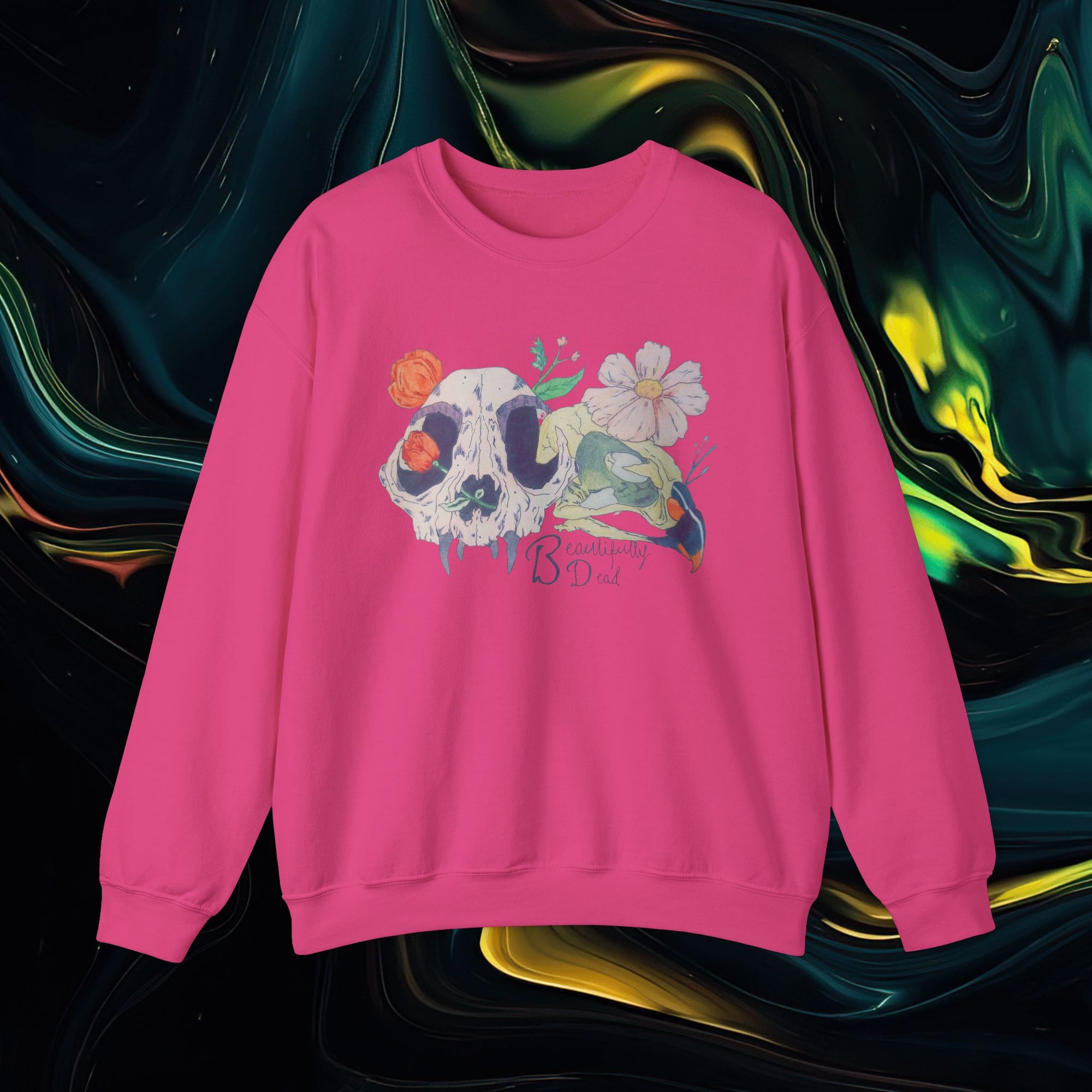 Beautifully Dead | Gildan 18000 | Unisex Heavy Blend™ Crewneck Sweatshirt