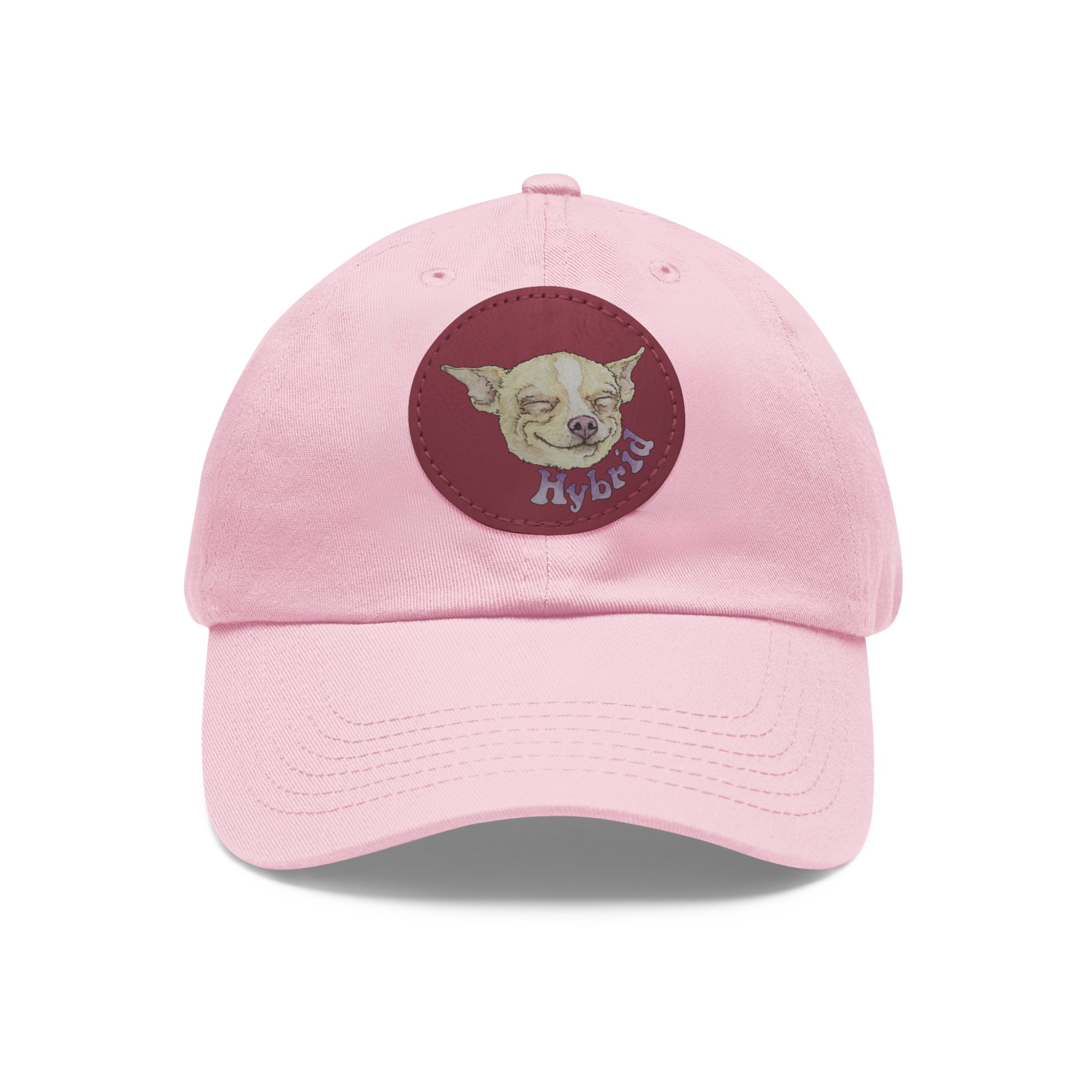 Hybrid | Dad Hat with Leather Patch