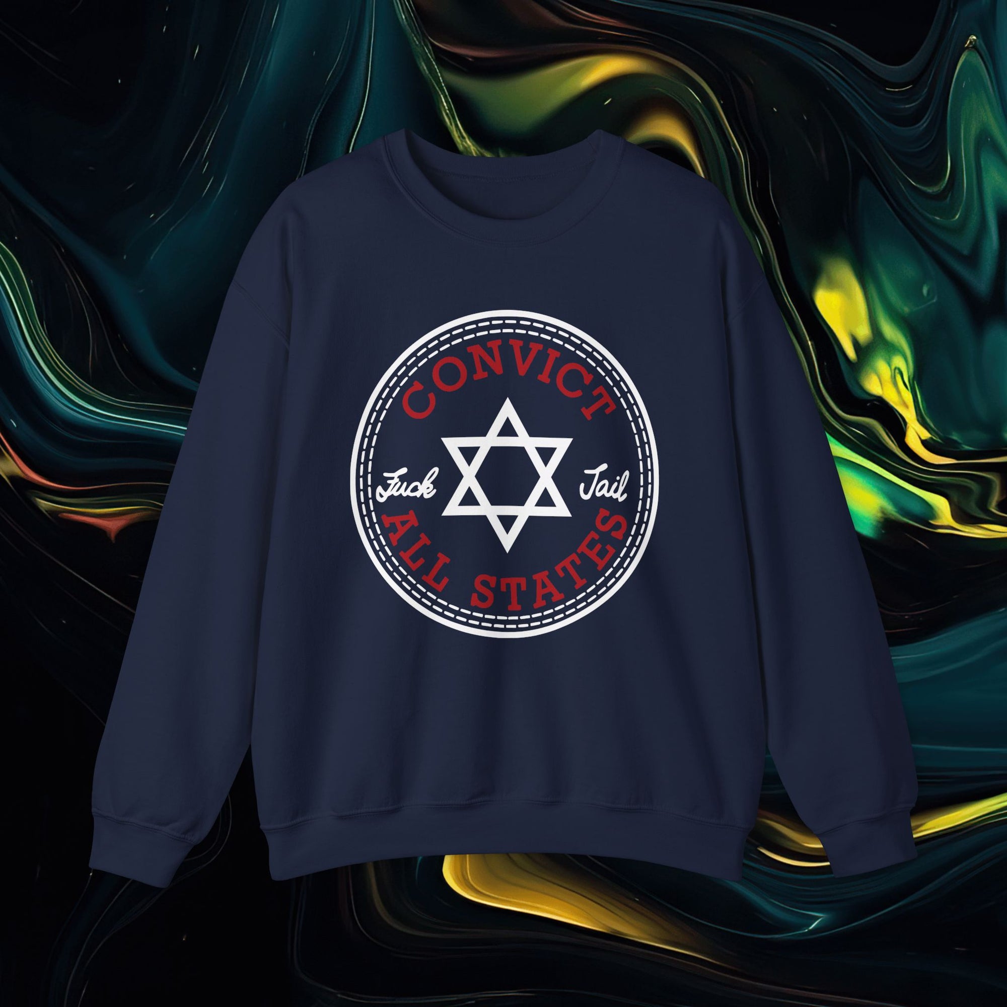 Convict | Gildan 18000 | Unisex Heavy Blend™ Crewneck Sweatshirt