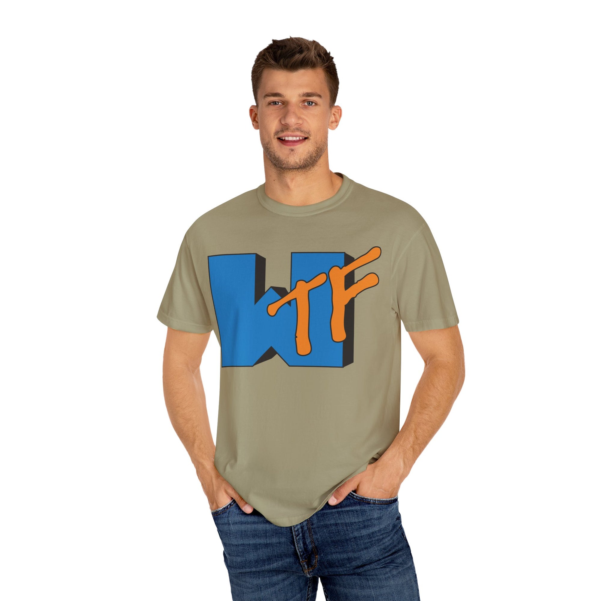 Wtf | Comfort Colors C1717 | Unisex Garment-Dyed T-shirt