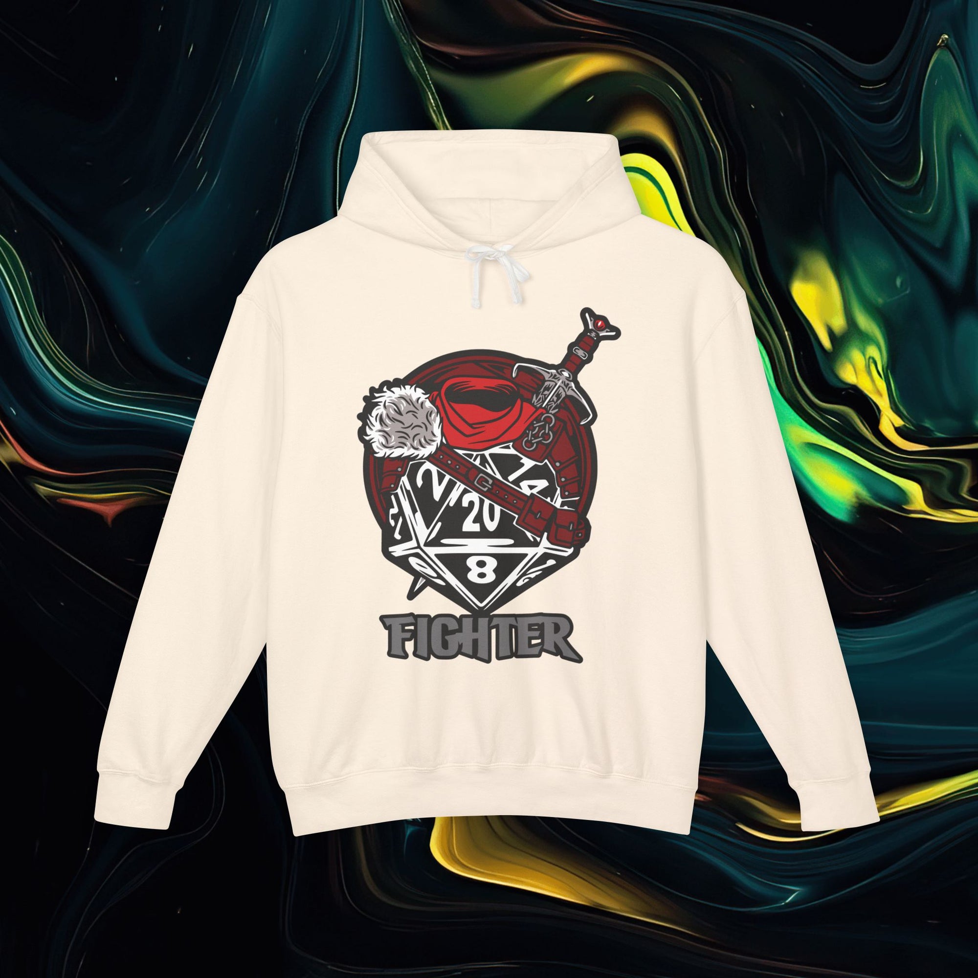 Fighter | Comfort Colors 1467 | Unisex Lightweight Hooded Sweatshirt