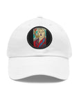 Wooo | Dad Hat with Leather Patch