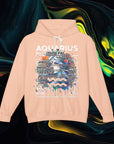 Aquarius | Comfort Colors 1467 | Unisex Lightweight Hooded Sweatshirt
