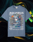 Aquarius | Comfort Colors C1717 | Unisex Garment-Dyed T-shirt