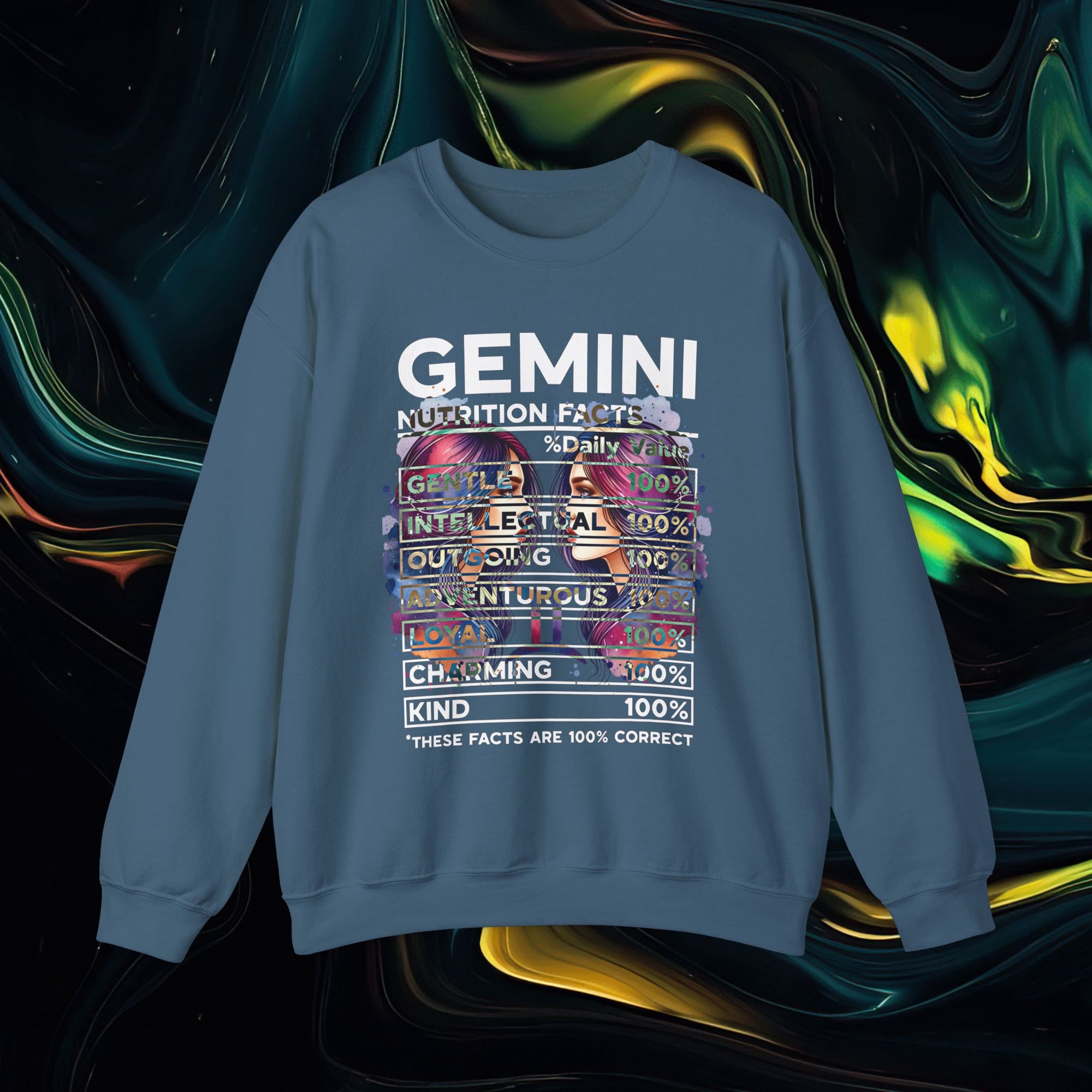 Gemini | Gildan 18000 | Unisex Heavy Blend™ Crewneck Sweatshirt