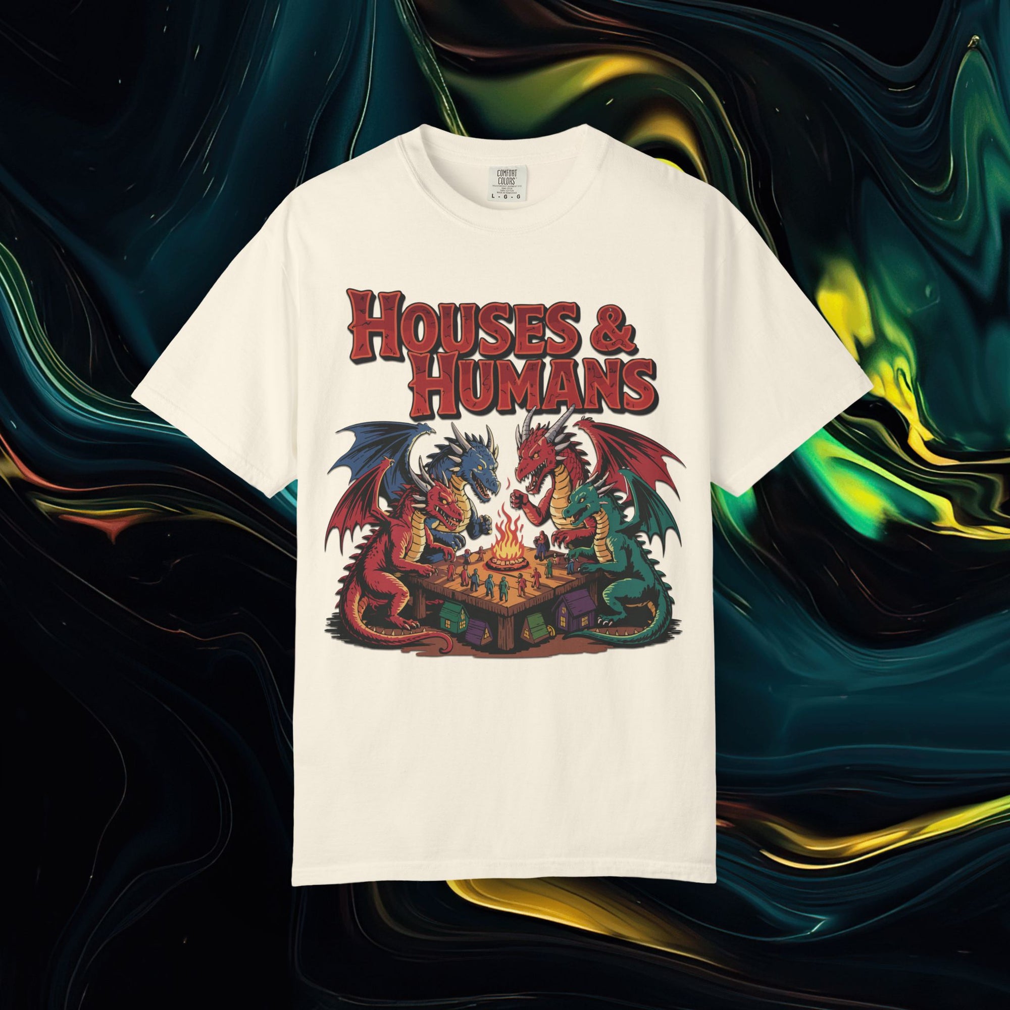 Houses &amp; Humans | Comfort Colors C1717 | Unisex Garment-Dyed T-shirt