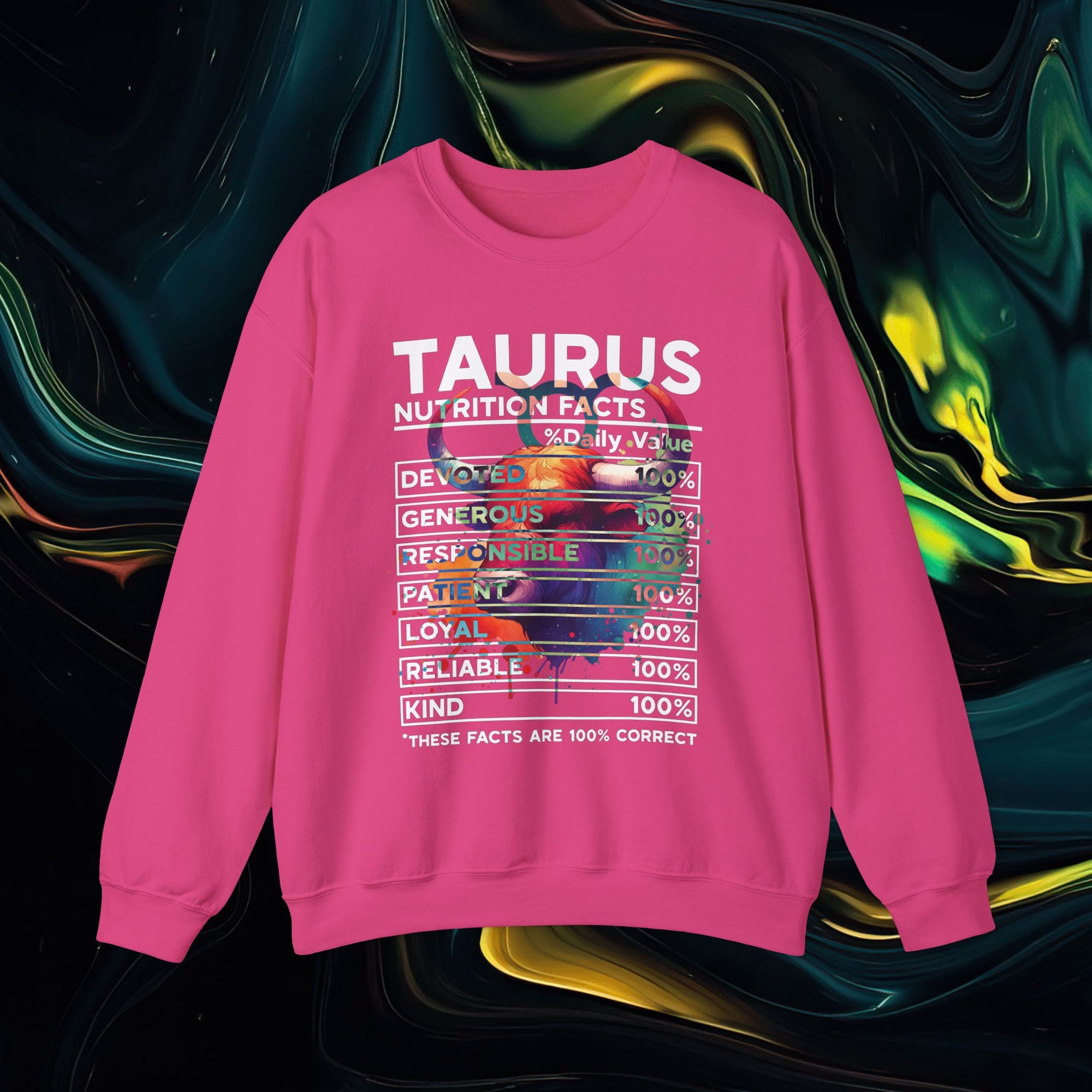 Taurus | Gildan 18000 | Unisex Heavy Blend™ Crewneck Sweatshirt