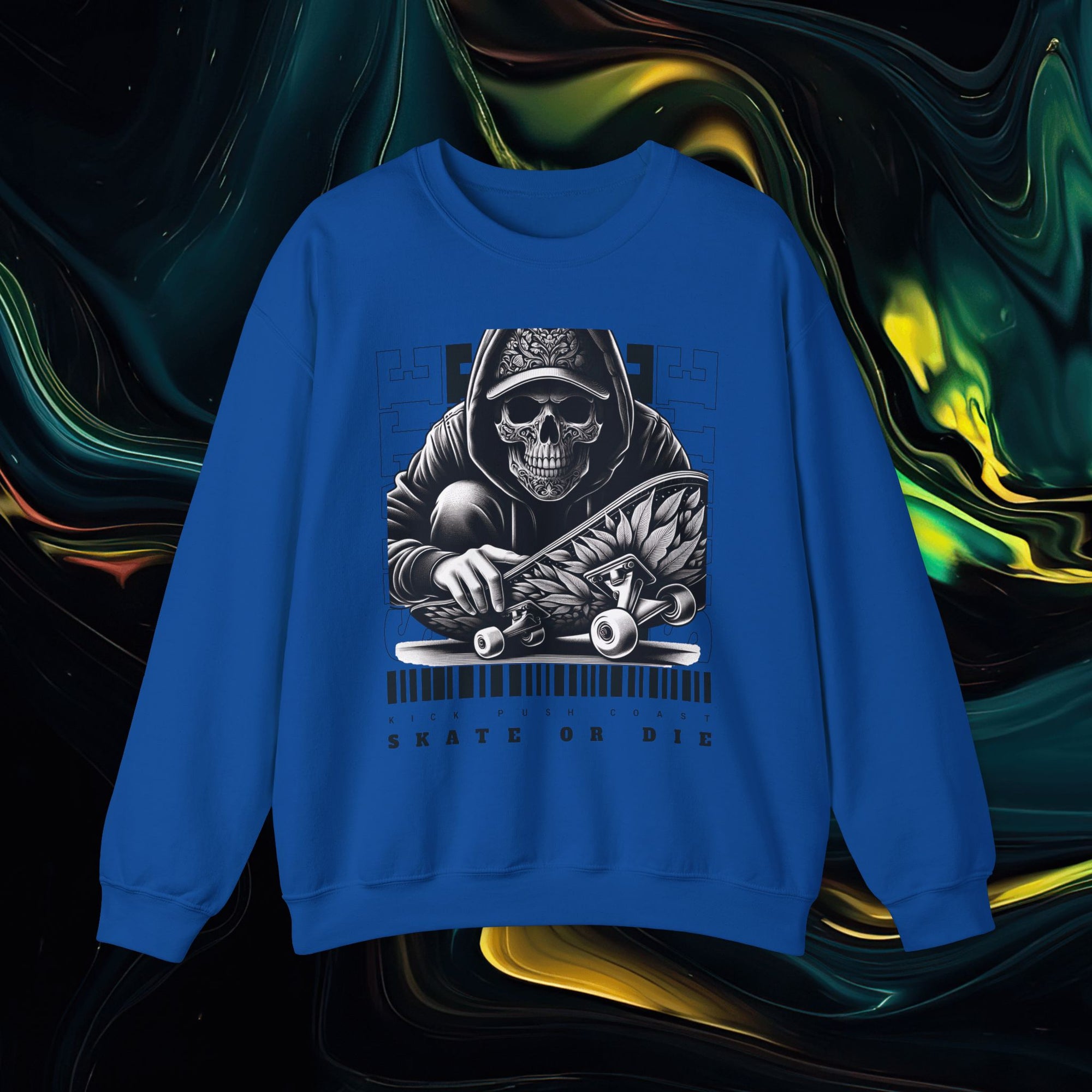 Skate or Die | Gildan 18000 | Unisex Heavy Blend™ Crewneck Sweatshirt
