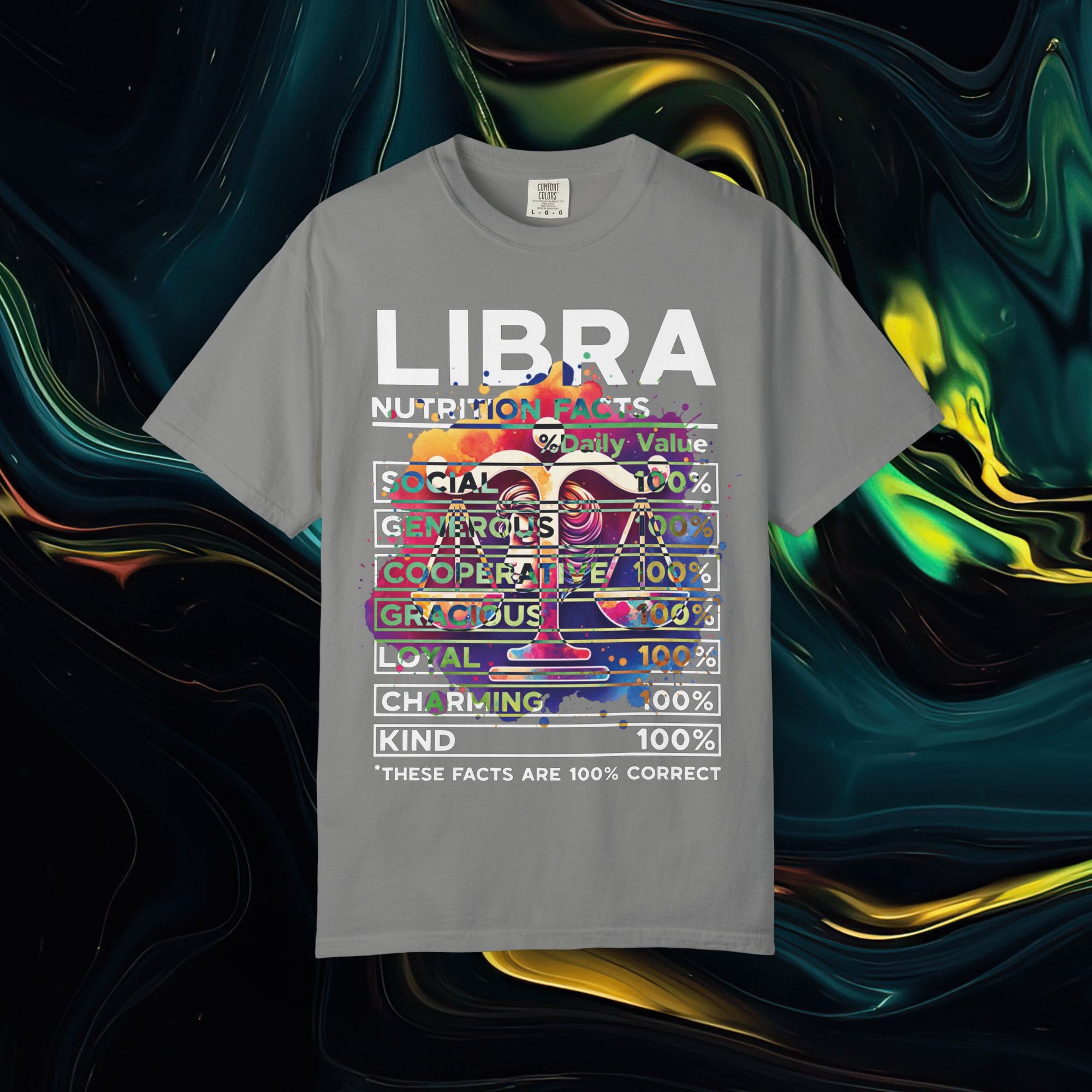 Libra | Comfort Colors C1717 | Unisex Garment-Dyed T-shirt