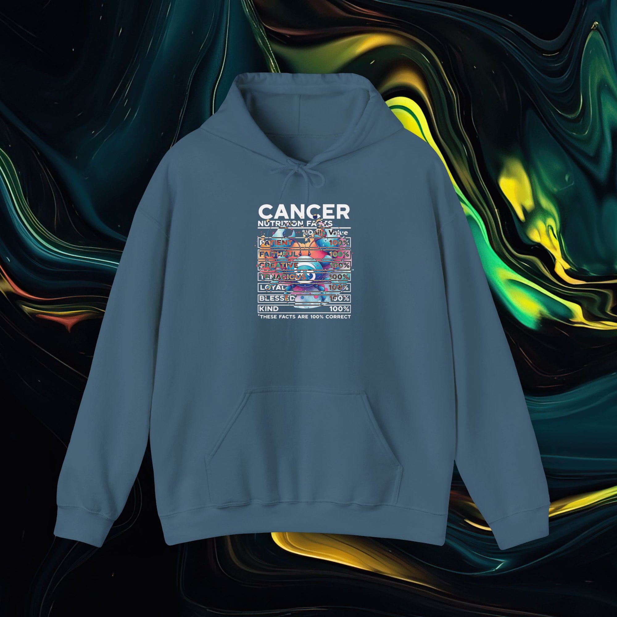 Cancer | Gildan 18500 | Unisex Heavy Blend™ Hooded Sweatshirt