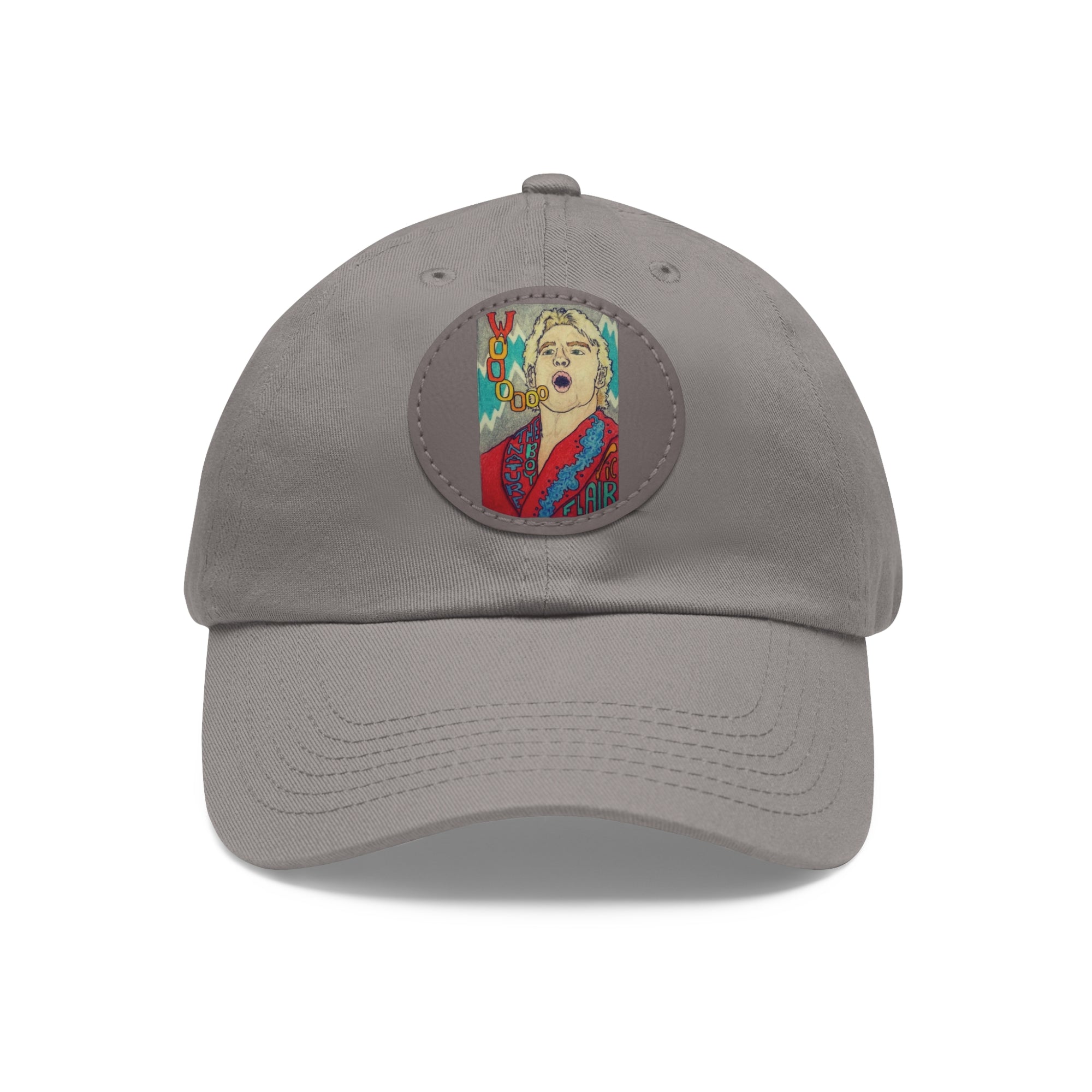 Wooo | Dad Hat with Leather Patch