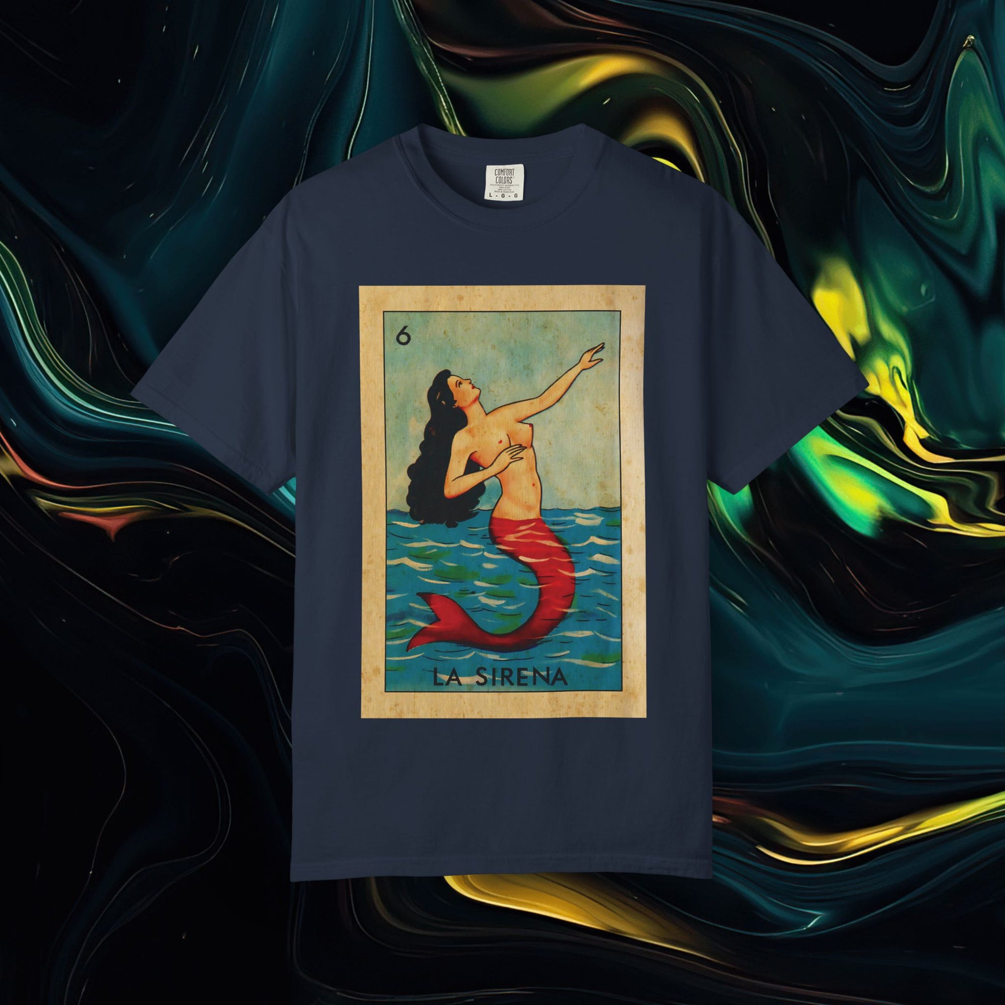 Sirena | Comfort Colors C1717 | Unisex Garment-Dyed T-shirt