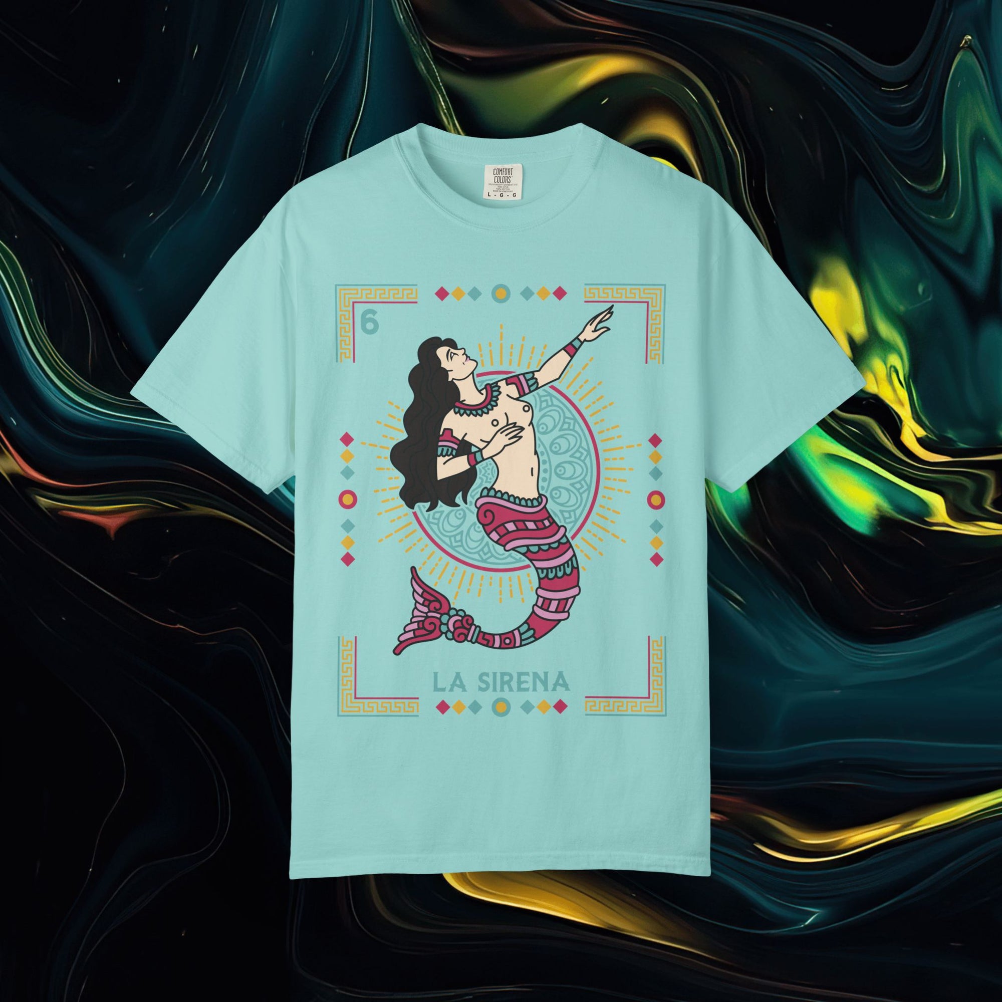 Sirena | Comfort Colors C1717 | Unisex Garment-Dyed T-shirt