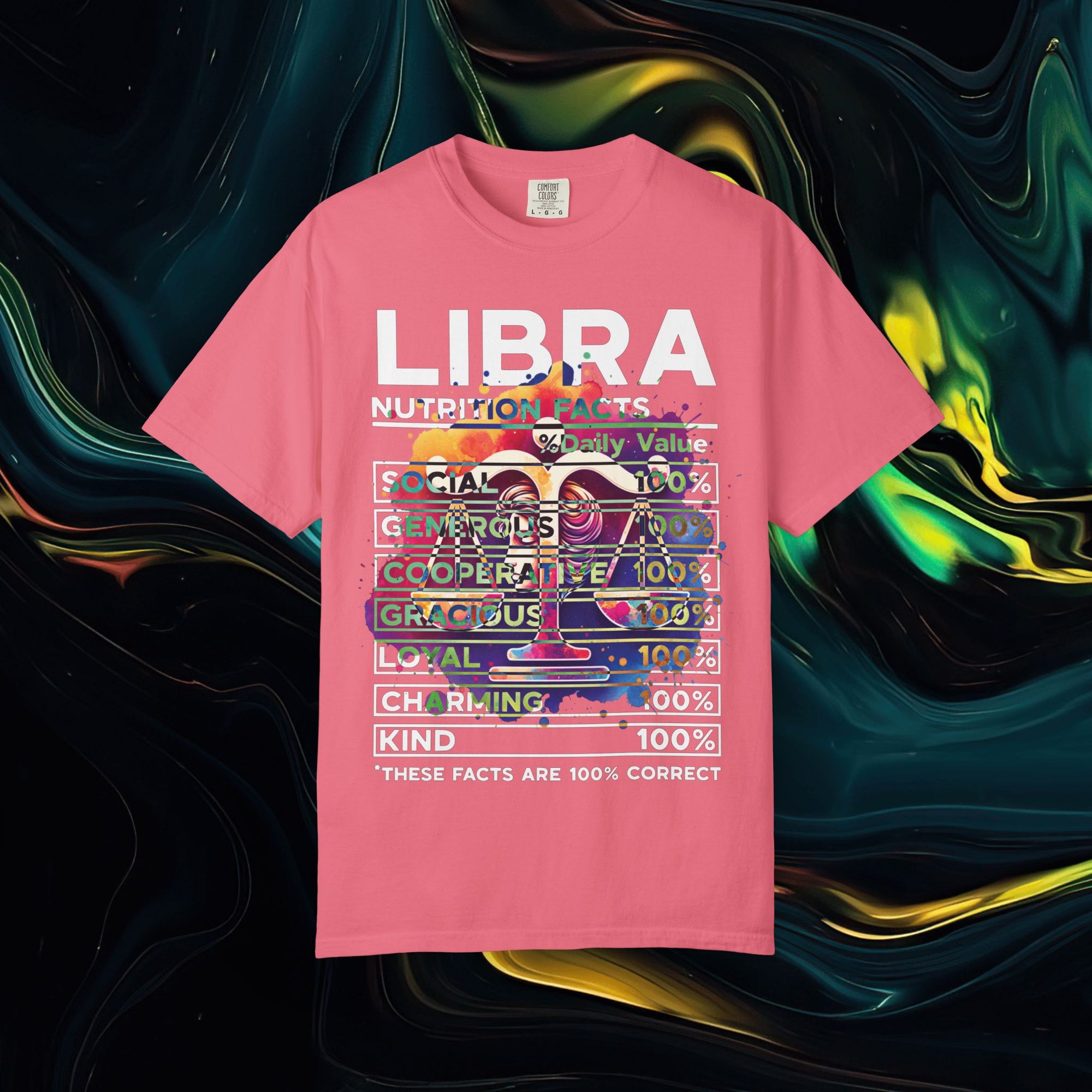 Libra | Comfort Colors C1717 | Unisex Garment-Dyed T-shirt
