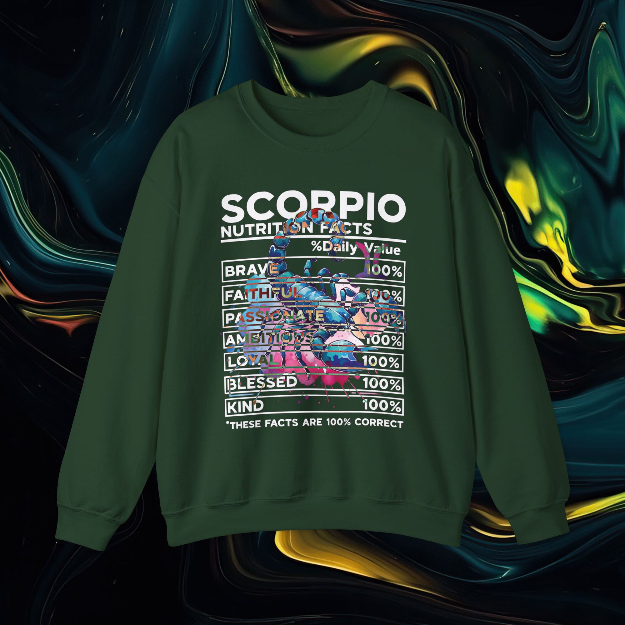 Scorpio | Gildan 18000 | Unisex Heavy Blend™ Crewneck Sweatshirt