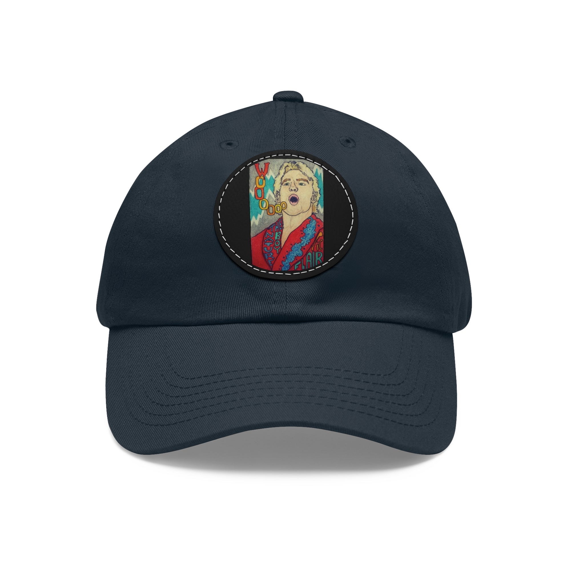 Wooo | Dad Hat with Leather Patch