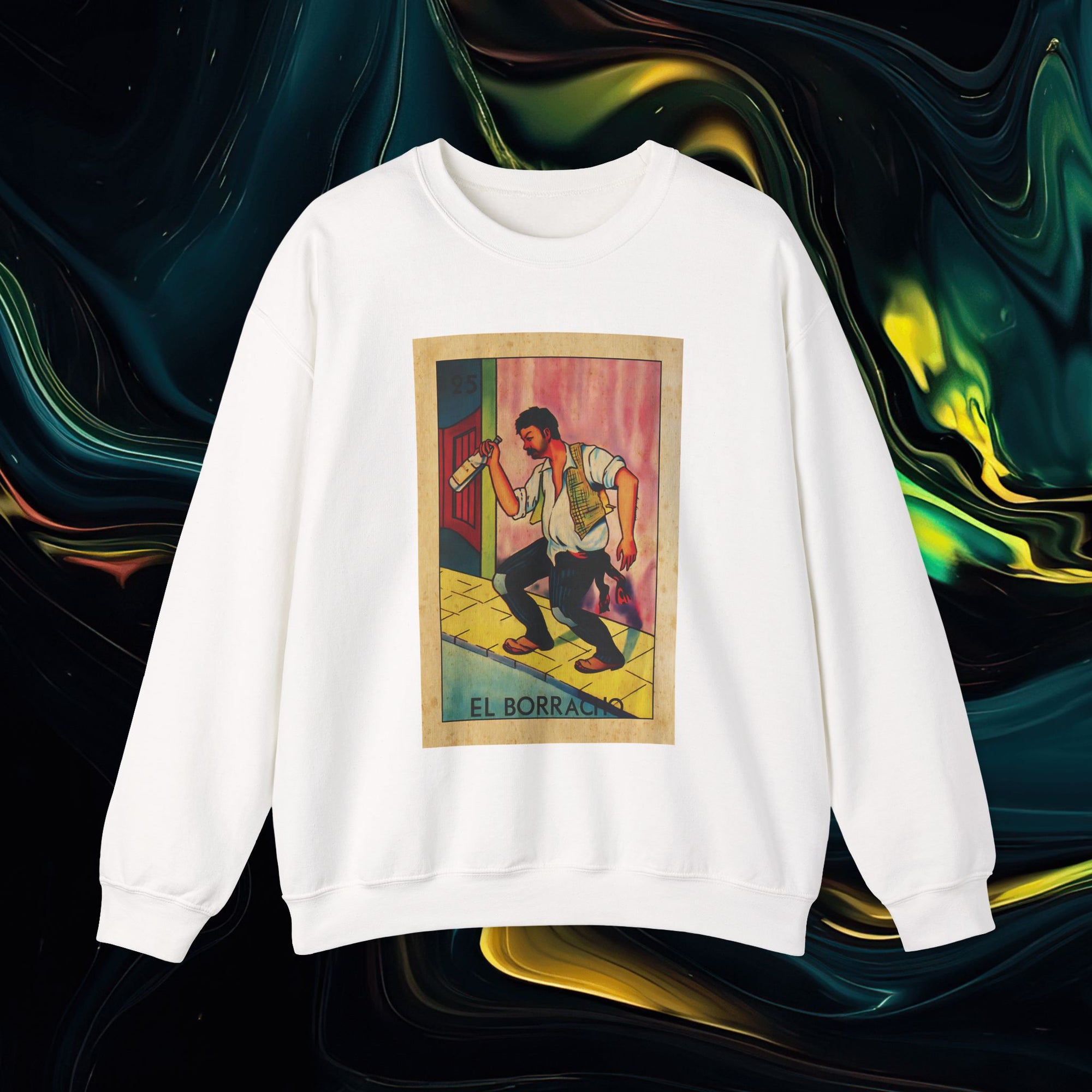 Borracho | Gildan 18000 | Unisex Heavy Blend™ Crewneck Sweatshirt