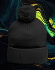 Rated R | Pom-Pom Knit Cap (Embroidery)