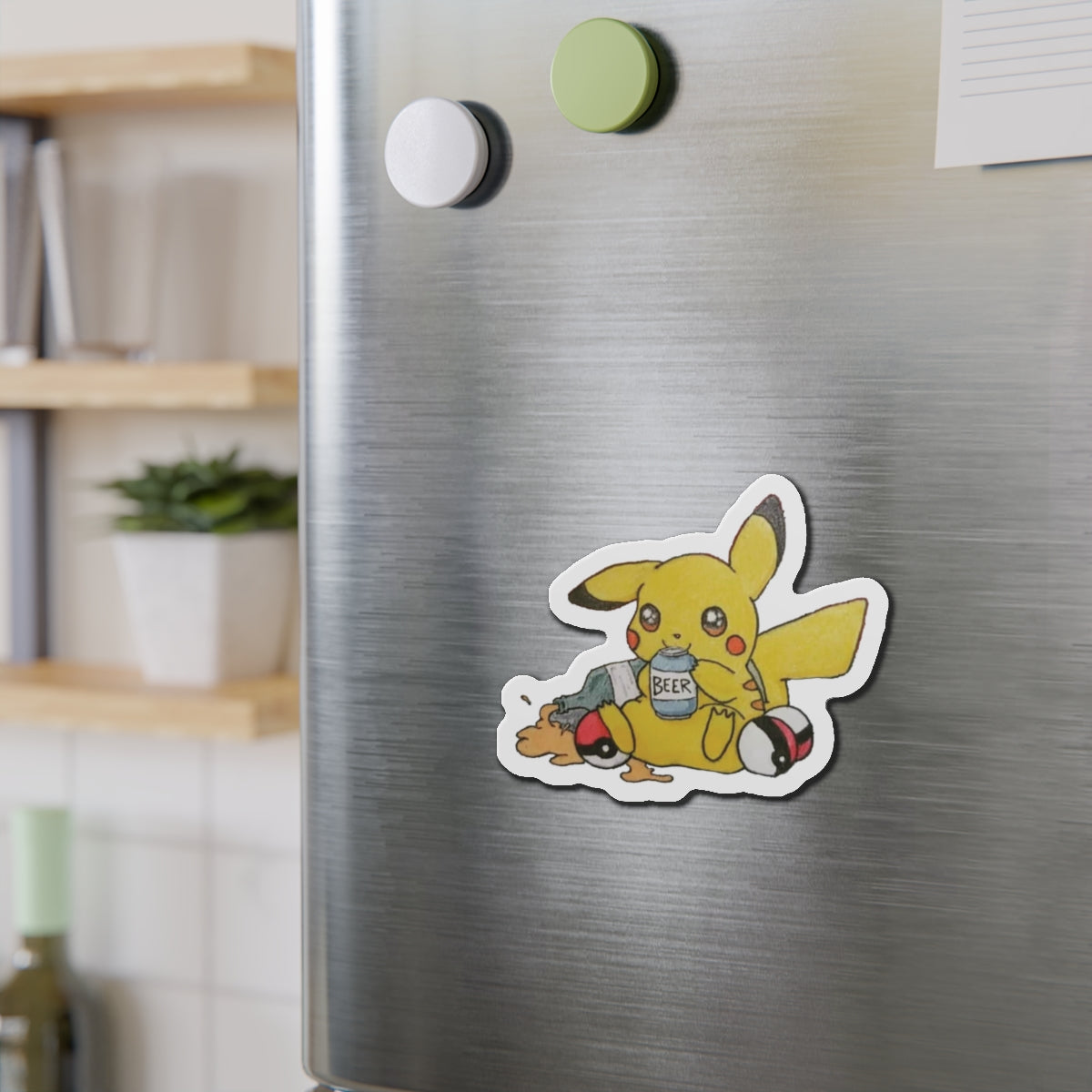 Pika |  Die-Cut Magnet | Perfect for Wrestling Fans &amp; Collectors