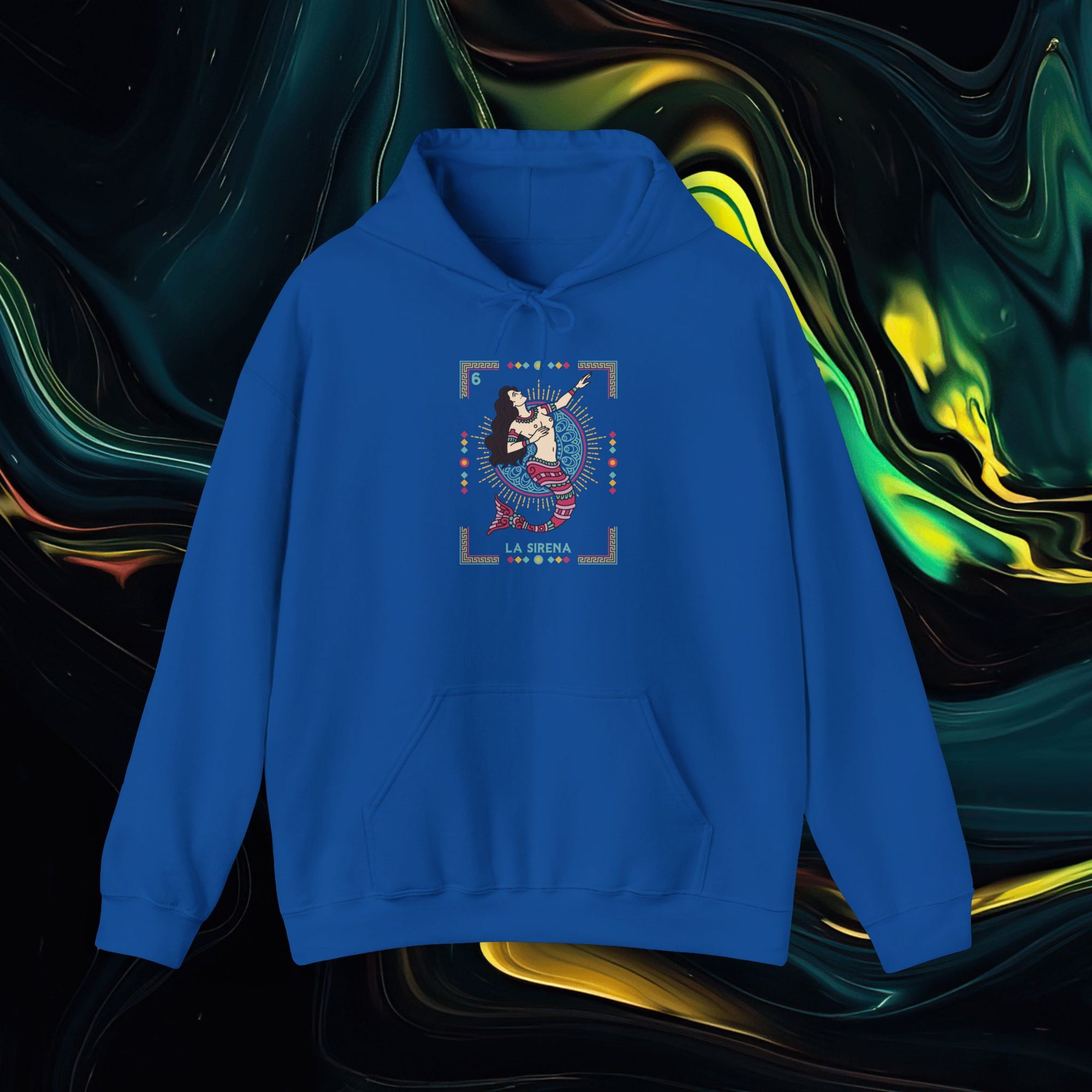 Sirena | Gildan 18500 | Unisex Heavy Blend™ Hooded Sweatshirt