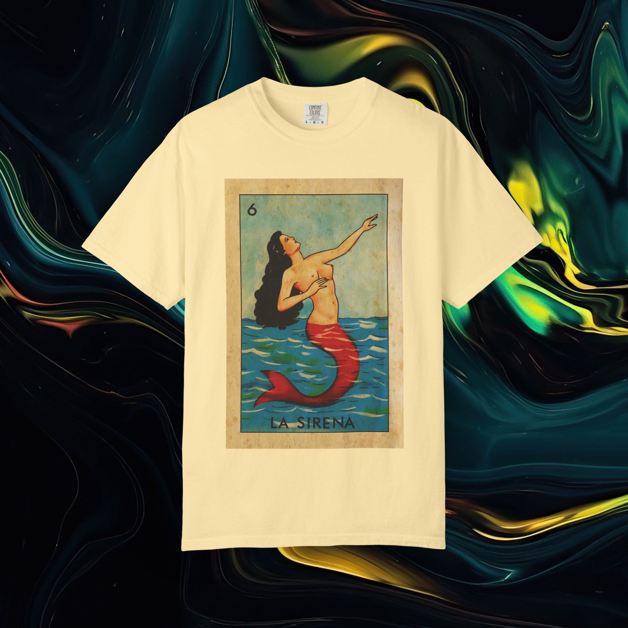 Sirena | Comfort Colors C1717 | Unisex Garment-Dyed T-shirt