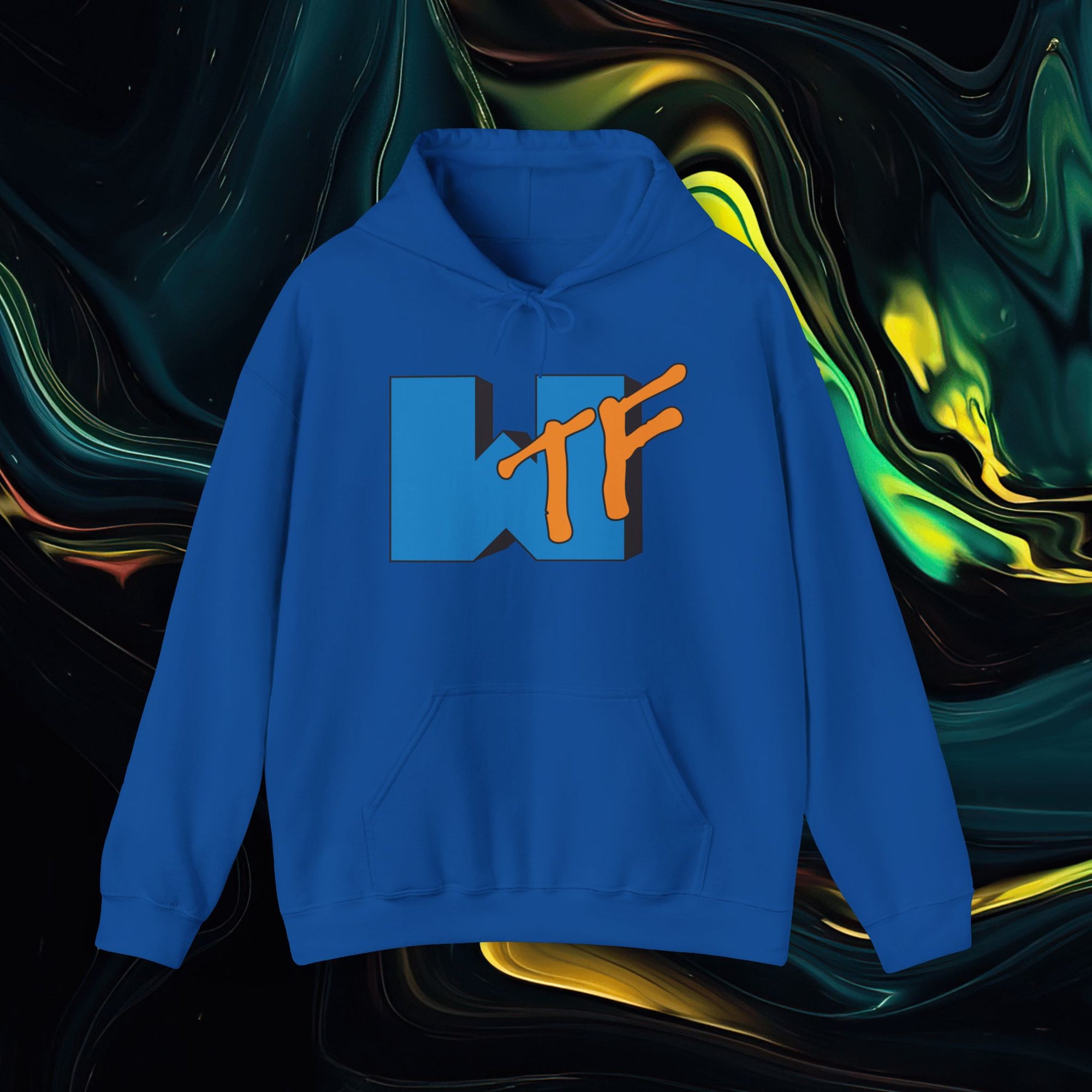 Wtf | Gildan 18500 | Unisex Heavy Blend™ Hooded Sweatshirt