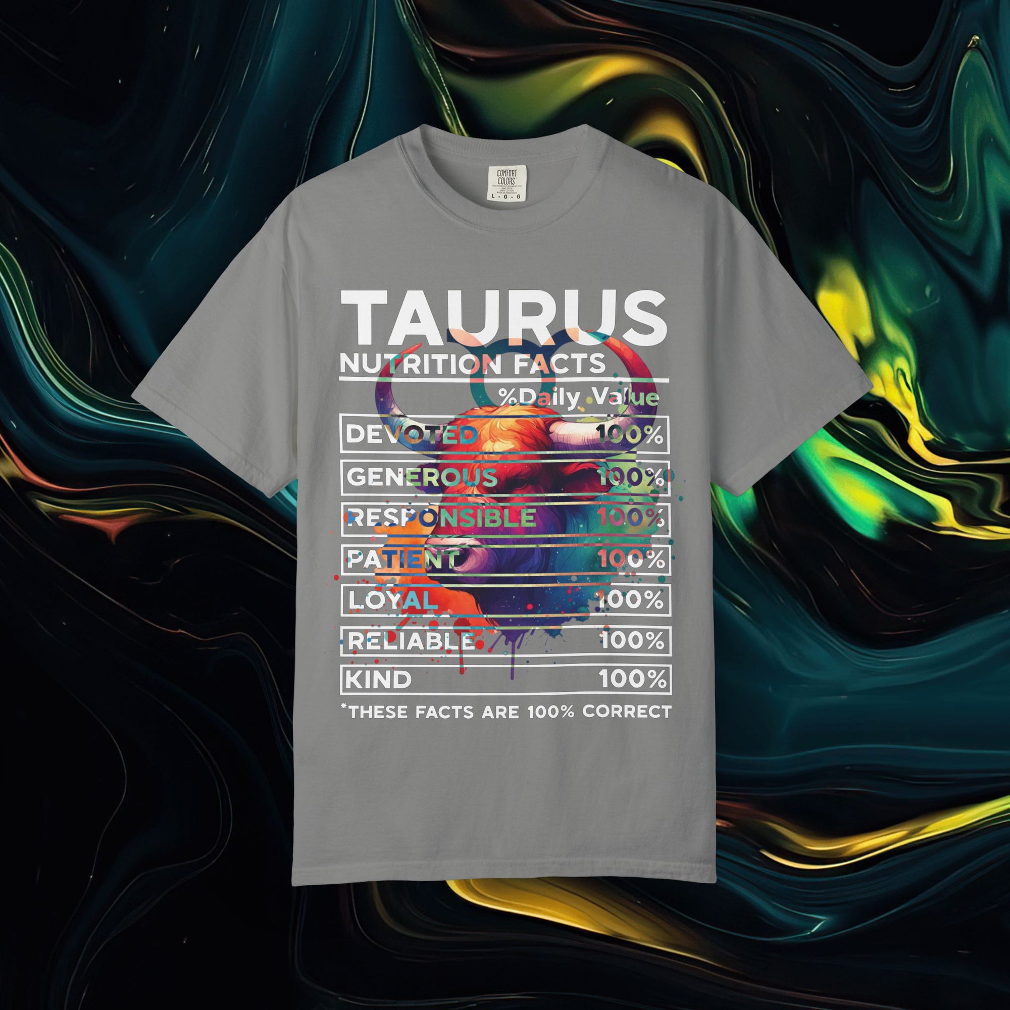 Taurus | Comfort Colors C1717 | Unisex Garment-Dyed T-shirt