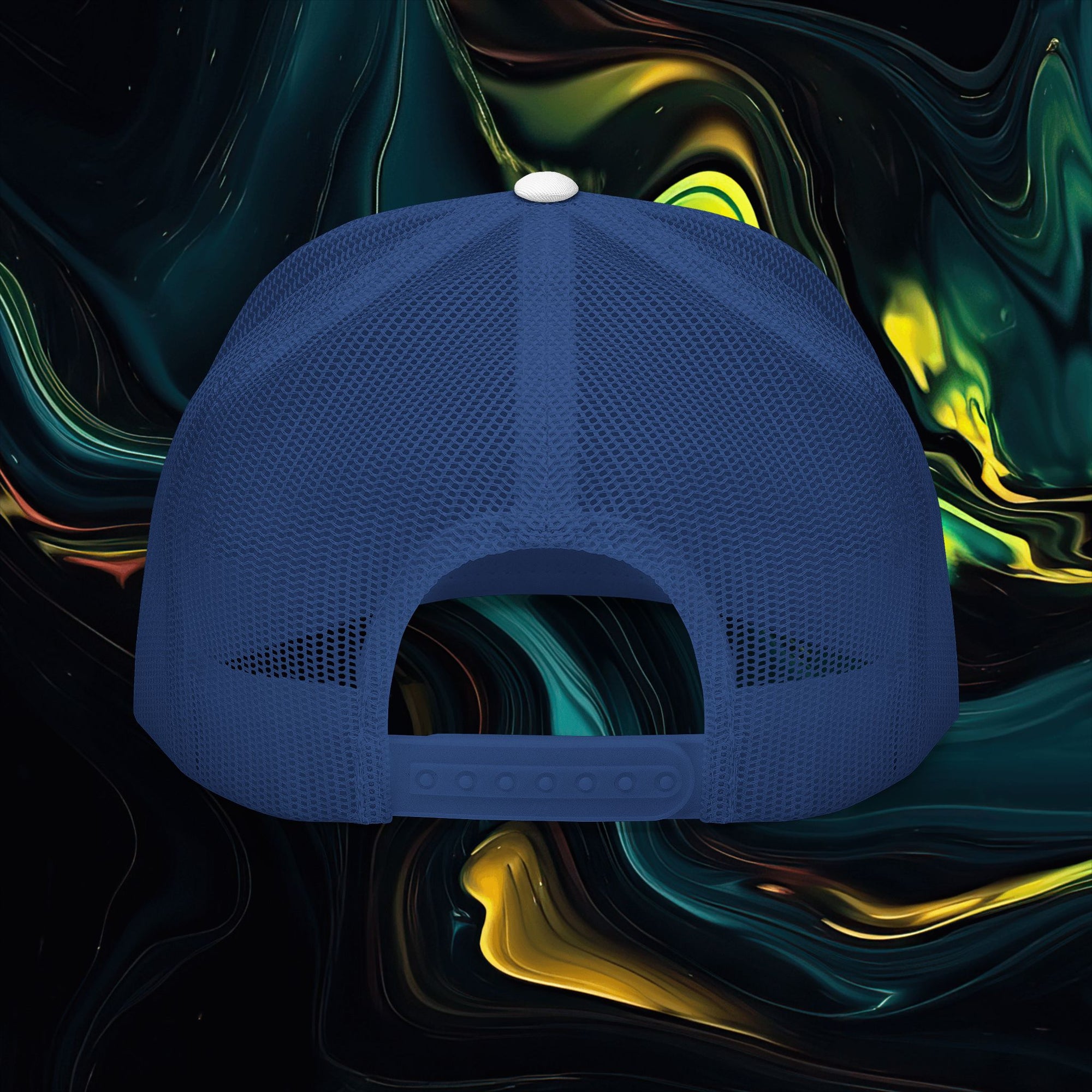 Solano Designs | Embroidered 5 Panel Trucker Cap - Trendy Casual Hat for Everyday Wear