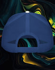 Solano Designs | Embroidered 5 Panel Trucker Cap - Trendy Casual Hat for Everyday Wear