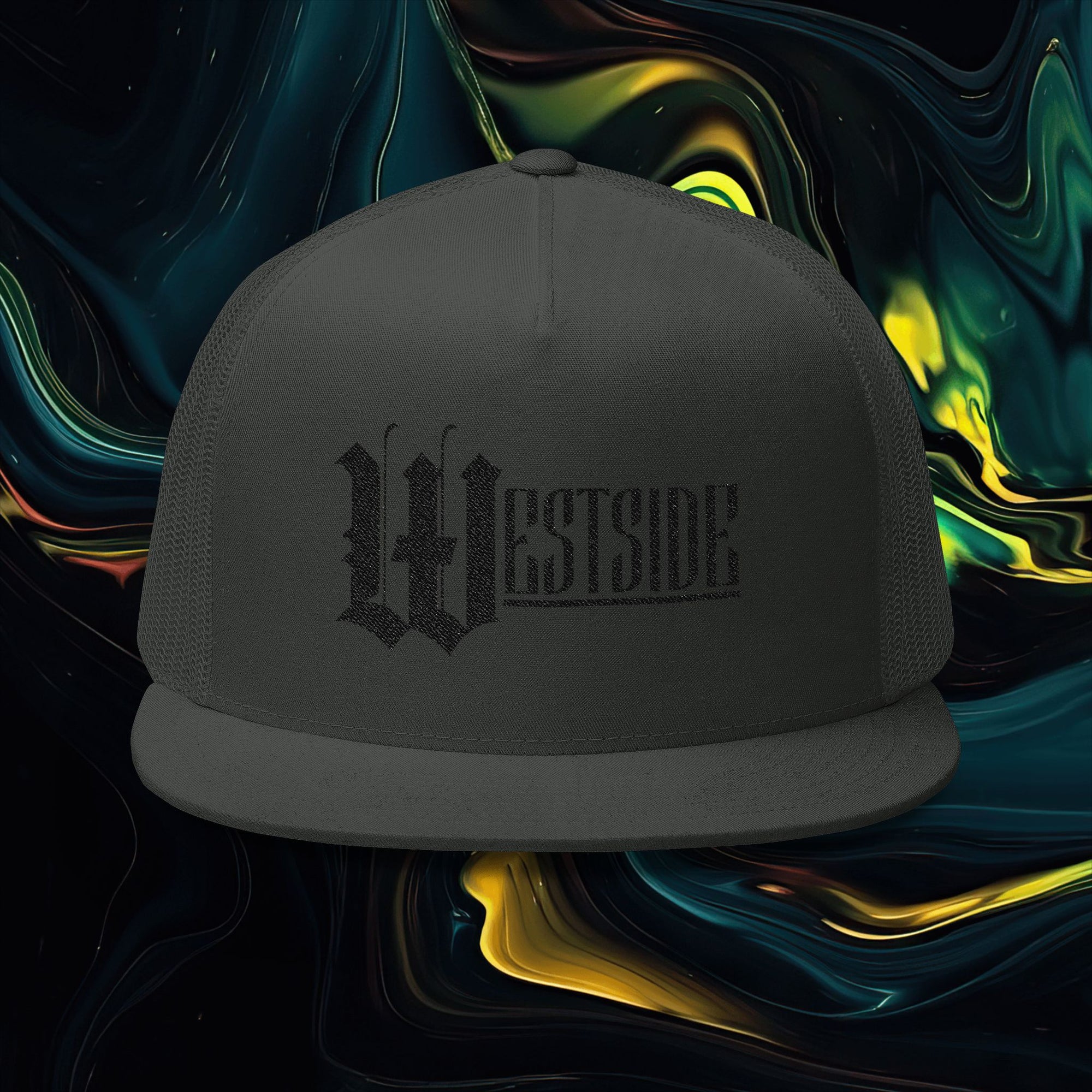 Westside | 5 Panel Trucker Cap (Embroidery)